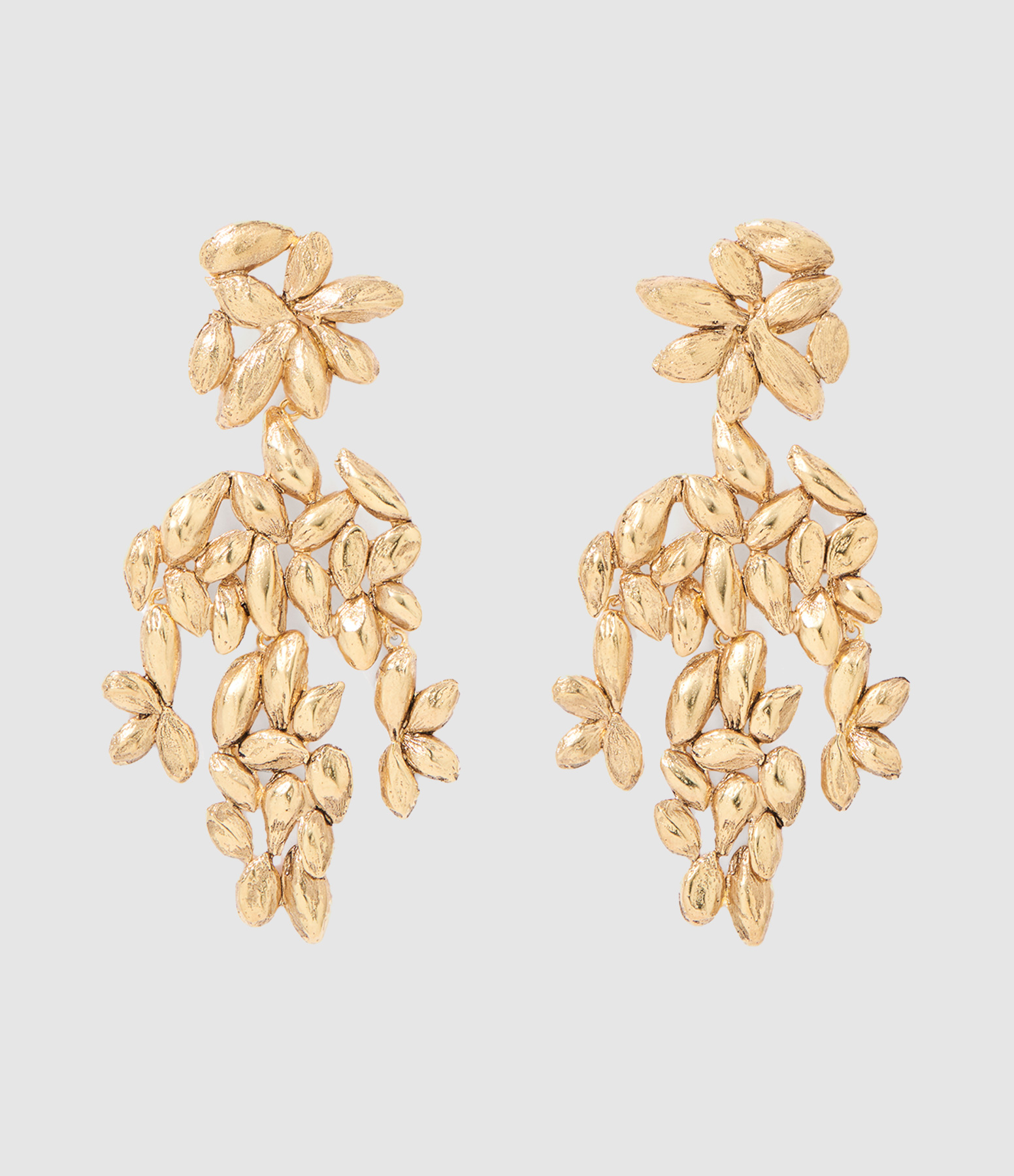 Boucles d'oreilles Pendantes Difenda Doré