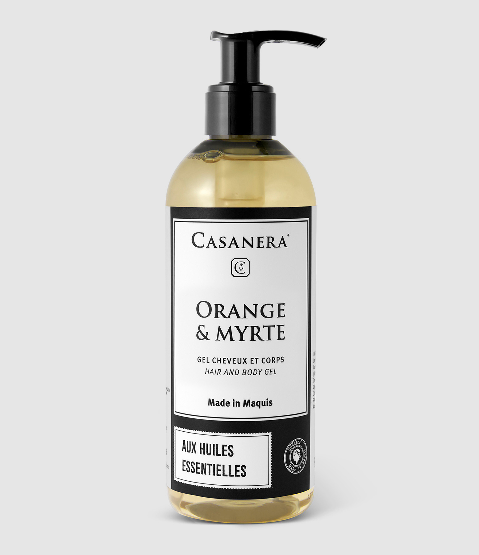 Savon Liquide Cheveux & Corps Orange Myrte, 300ml