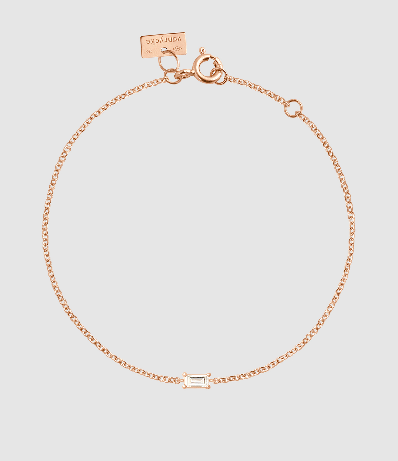 Bracelet Georgia Or Rose Diamant