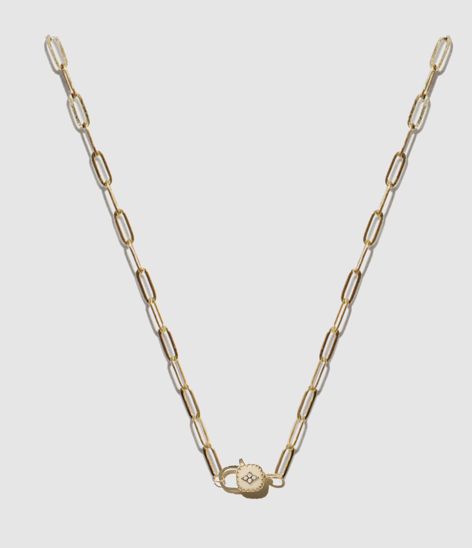 Collier Ginger Blanc