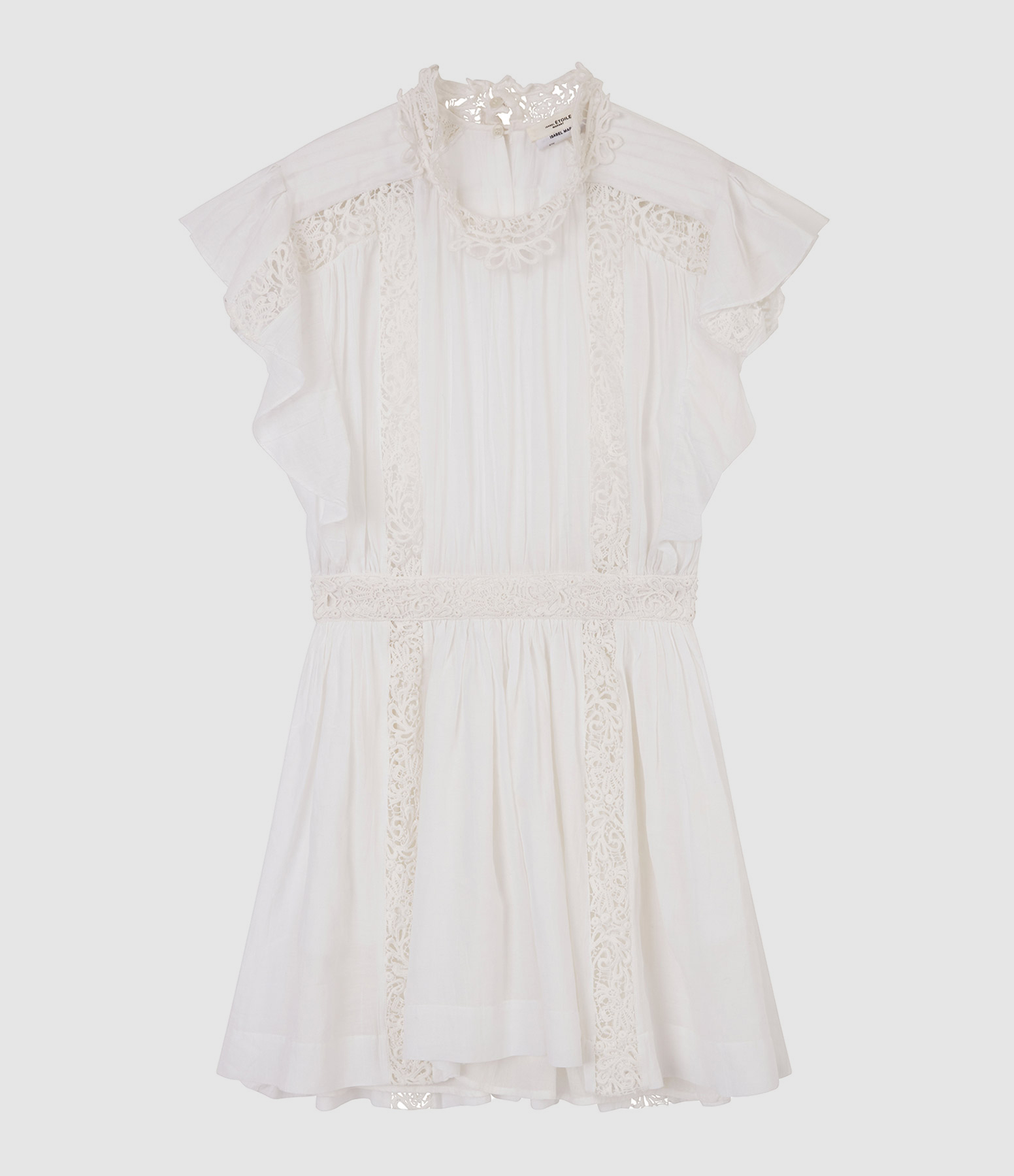Robe Gisele Coton Blanc