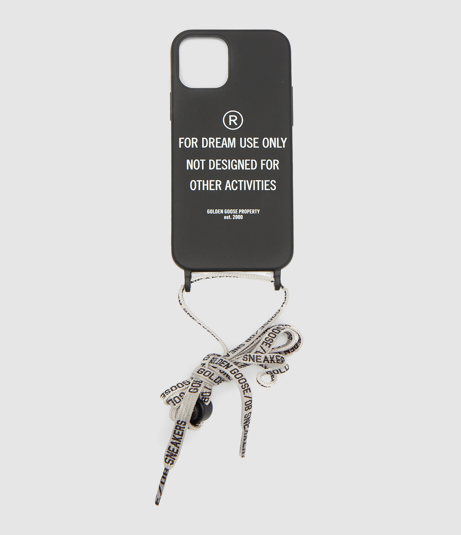 GOLDEN GOOSE - Coque Iphone For Dream Use Only Noir