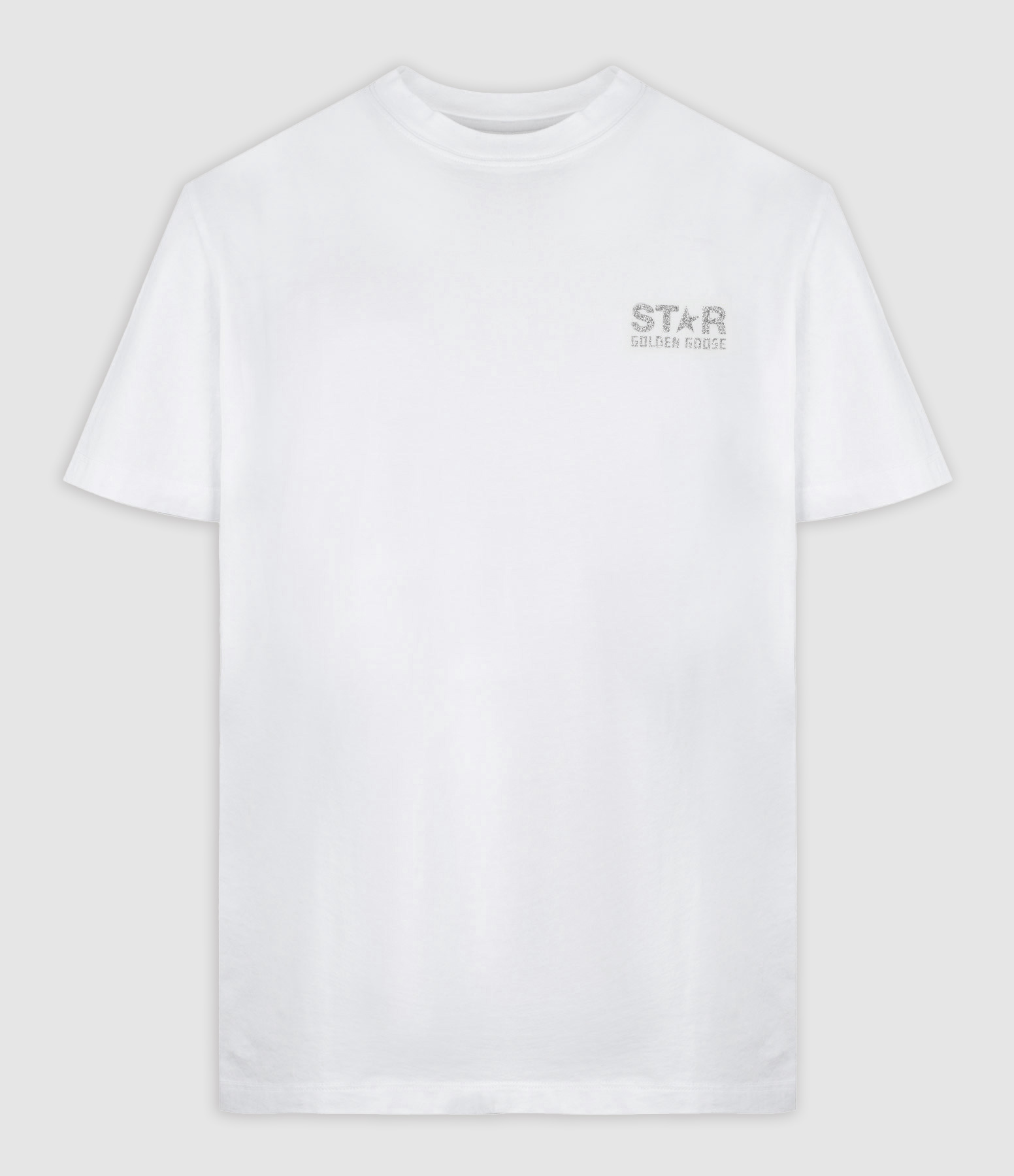 Tee-shirt Big Star Coton Blanc Argenté