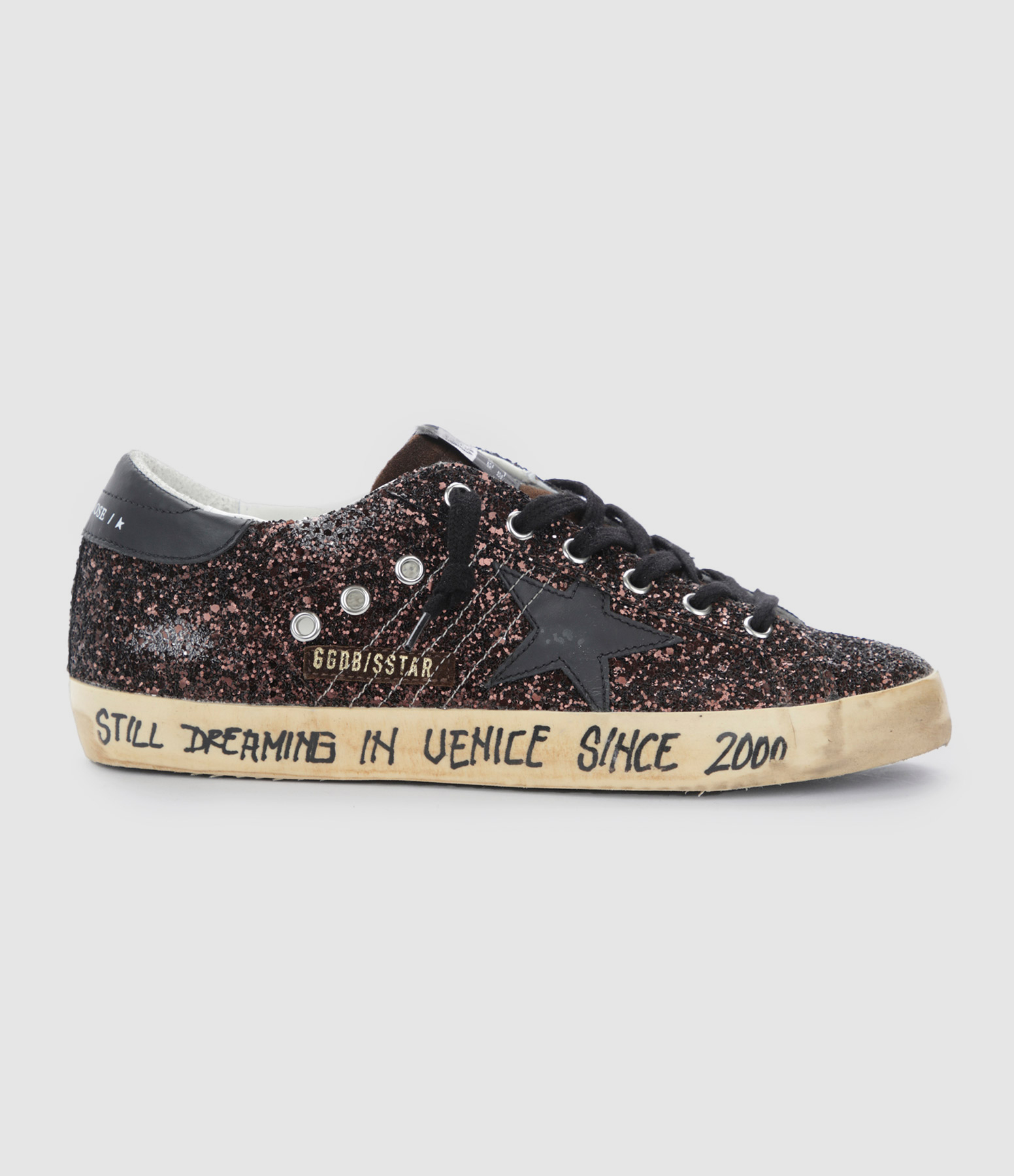 superstar cuir noir