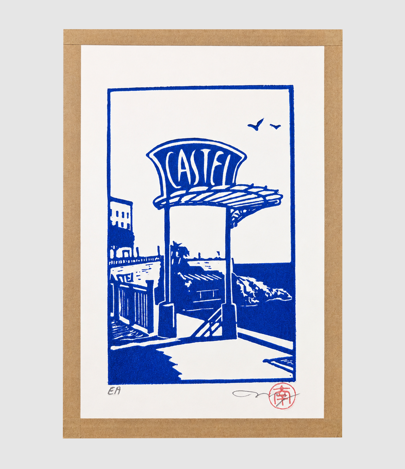 Affiche Le castel