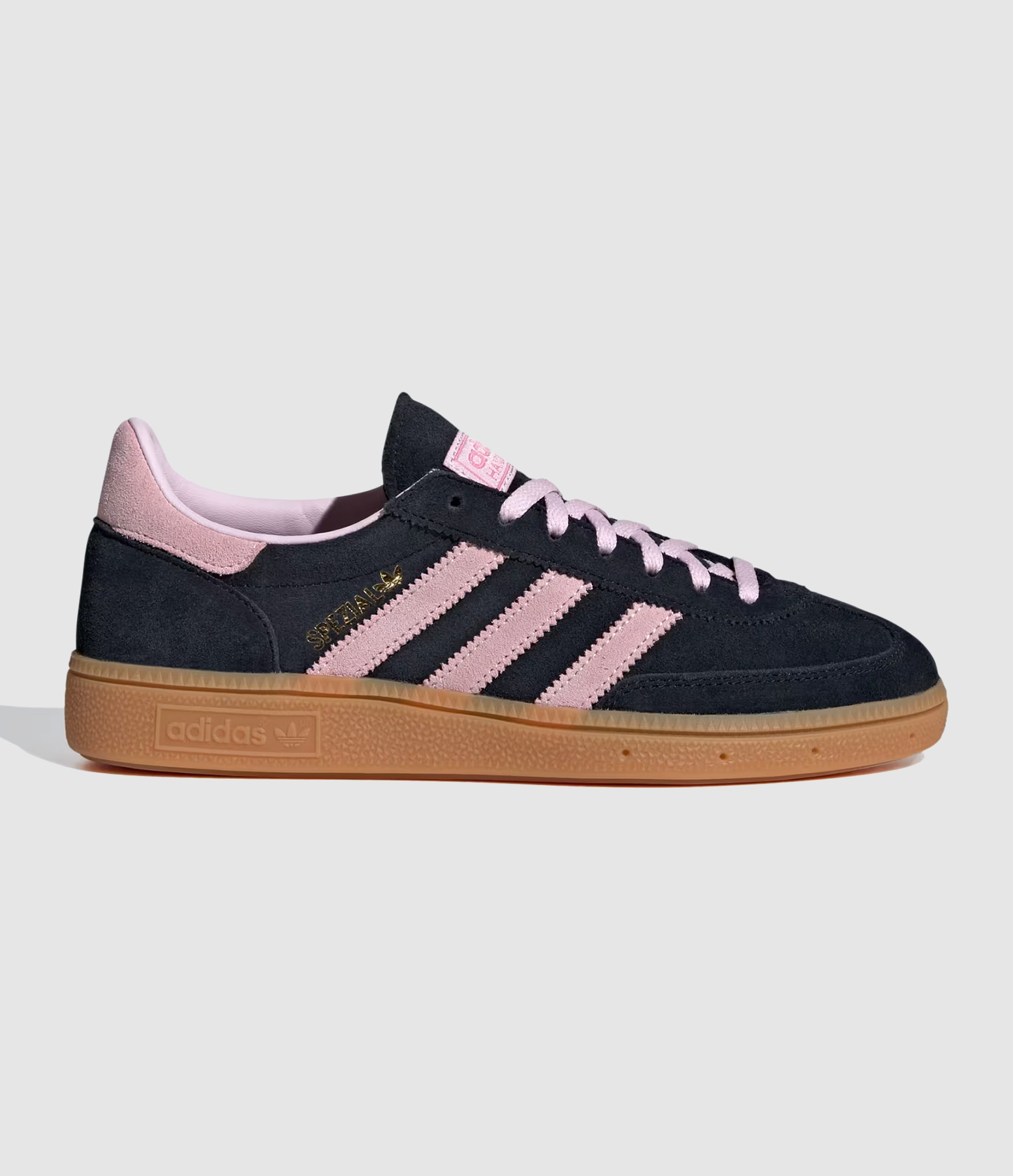 Baskets Handball Spezial Noir, Rose, Gomme