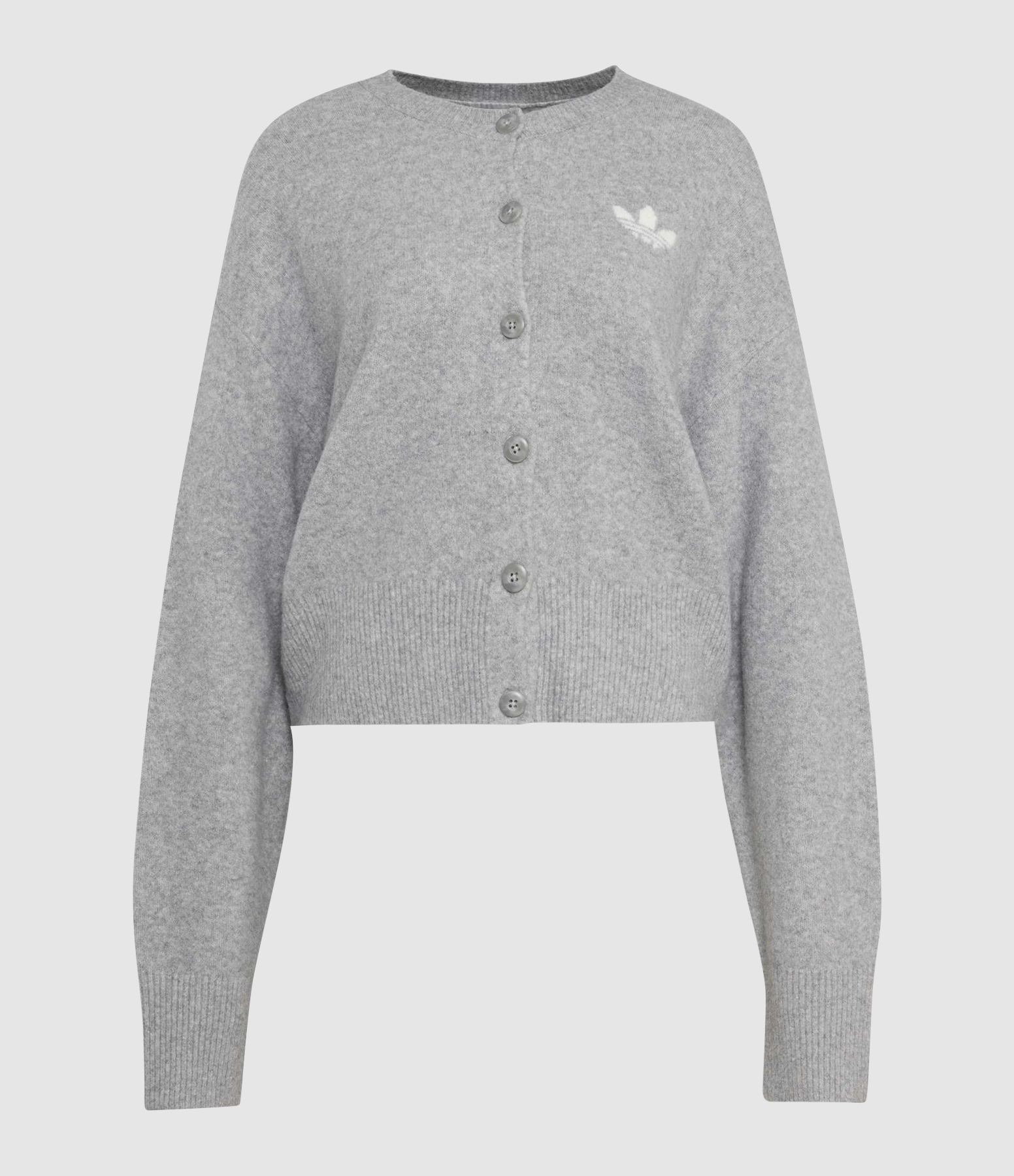 Cardigan Wardrobe Knits Medium Grey Heather