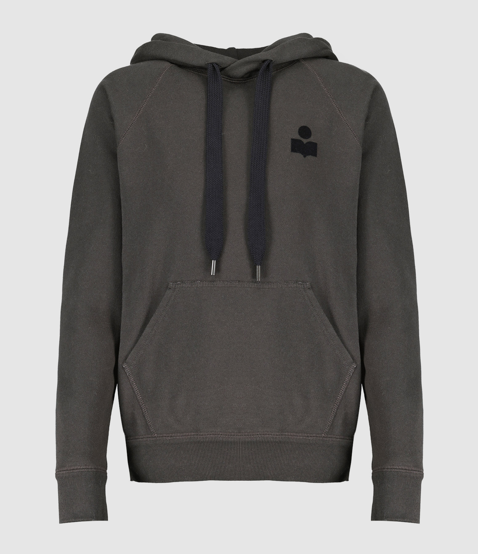 ISABEL MARANT ETOILE Sweatshirt Malibu Coton Noir Delave