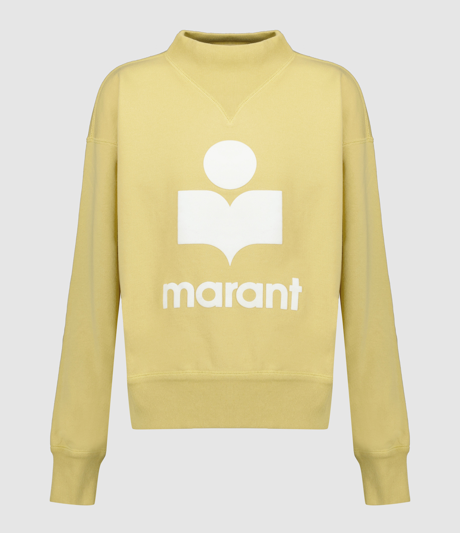 Sweatshirt Moby Coton Jaune