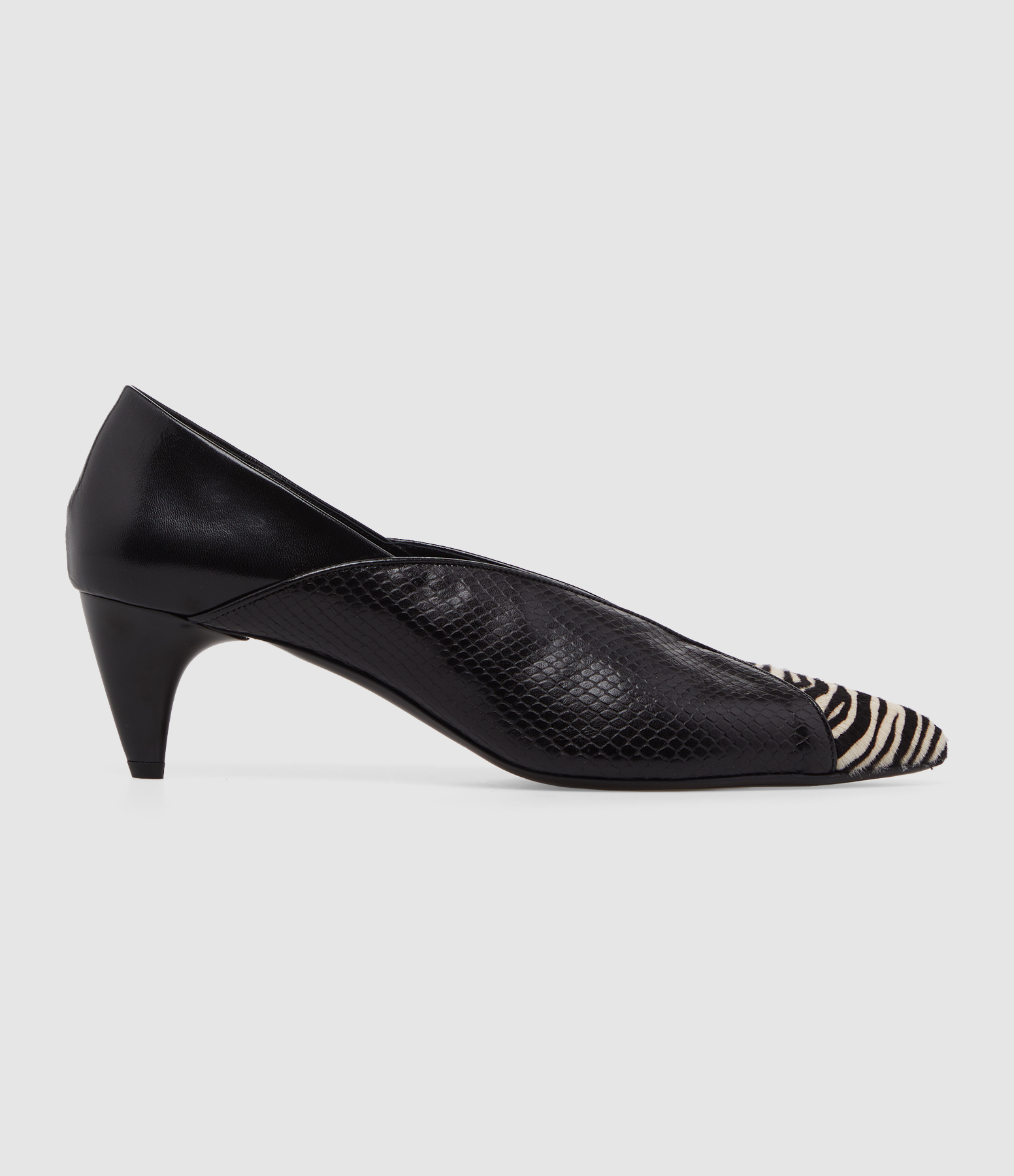 Escarpins Ilou Black Zebra, Défilé