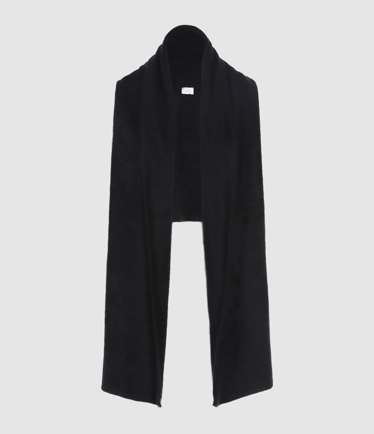 Gilet Étole Raccon Noir