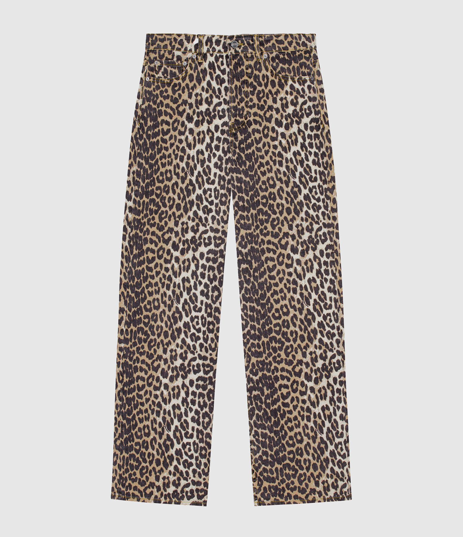 Jean Print Denim Izey Leopard