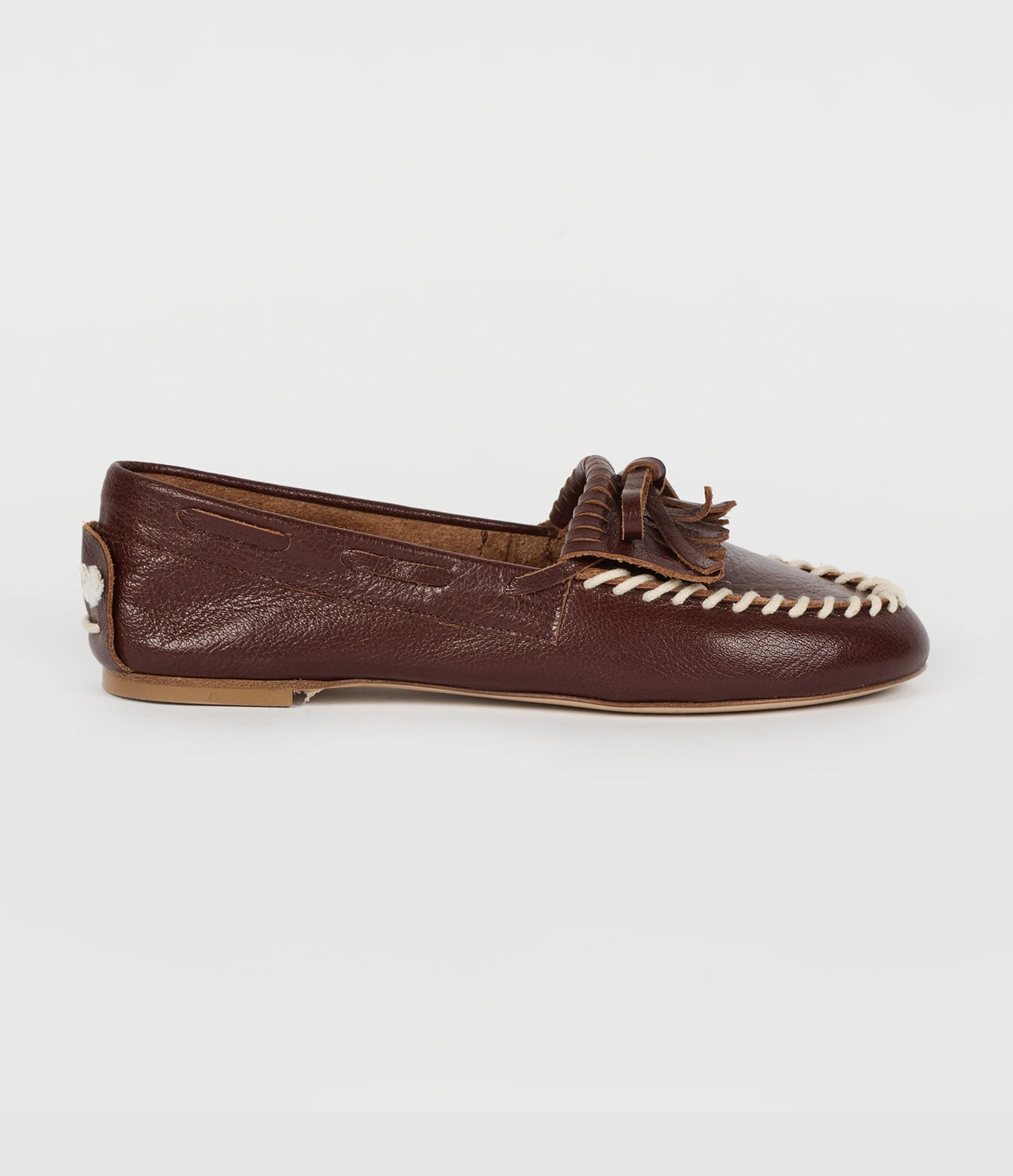 Mocassins Camp Bright Burgundy