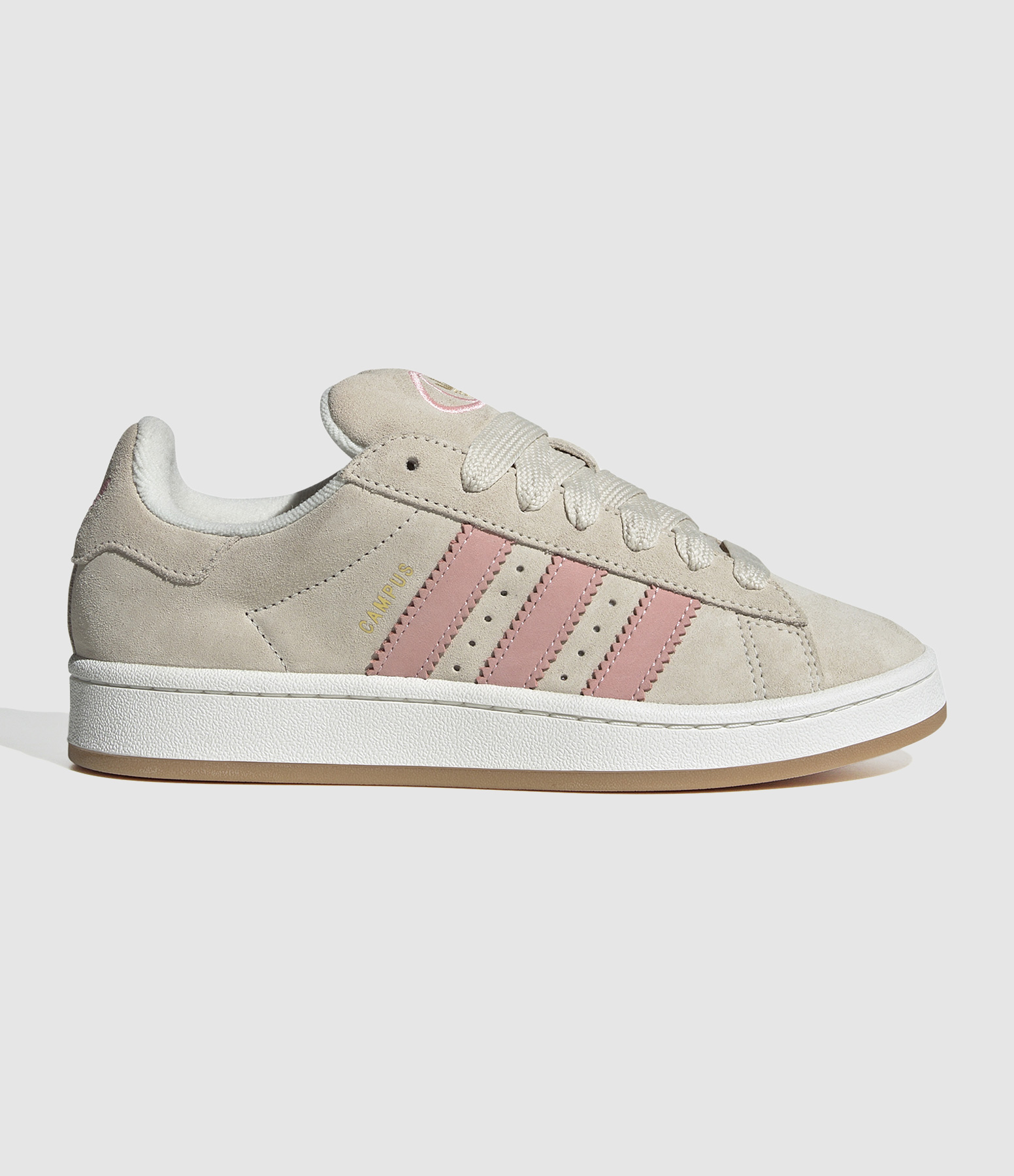 Baskets Campus 00S W Cream White Wonder Mauve Glow Pink