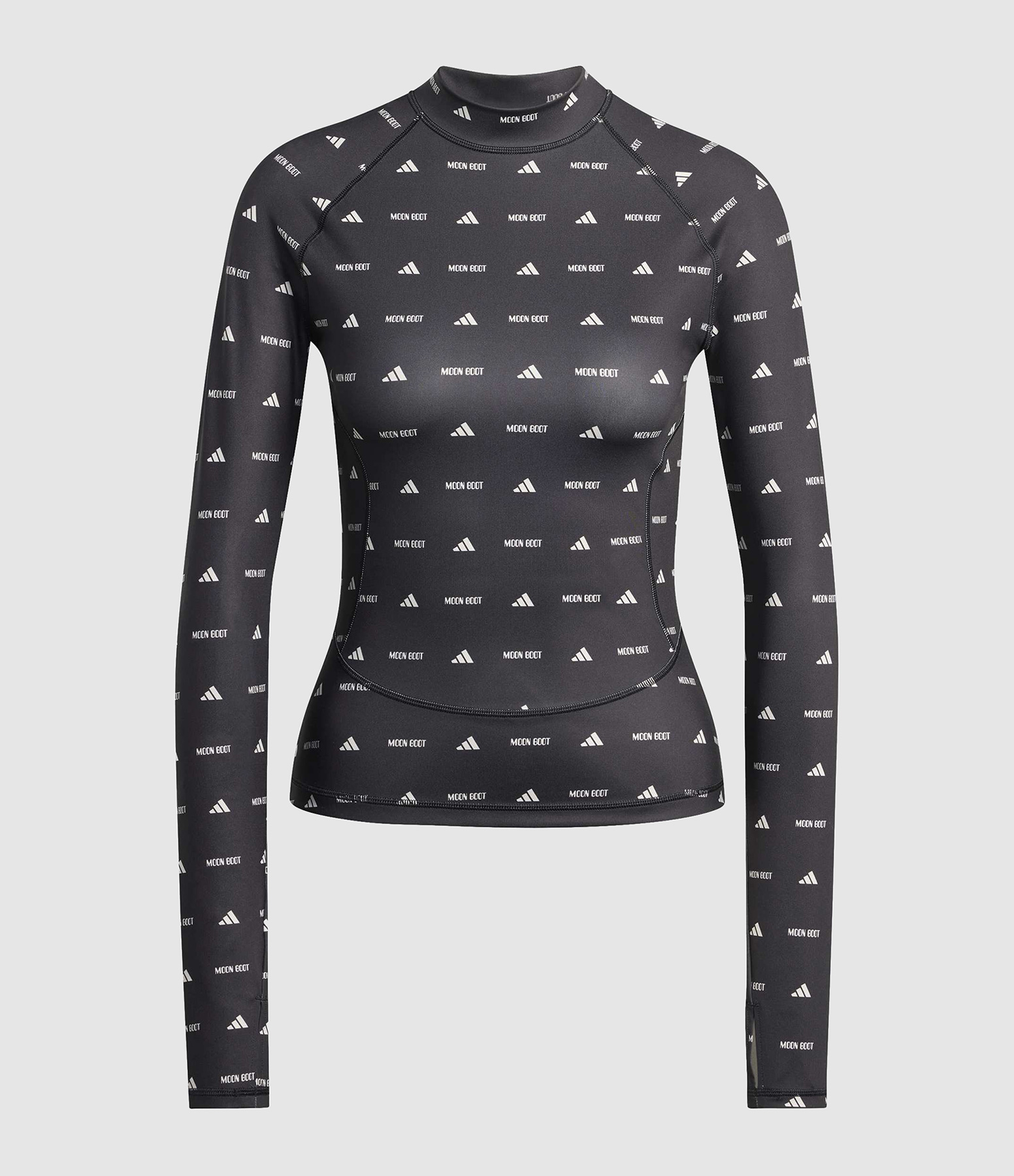 Tee-shirt Moulant Black Cbrown, Collaboration Adidas x Moon Boot