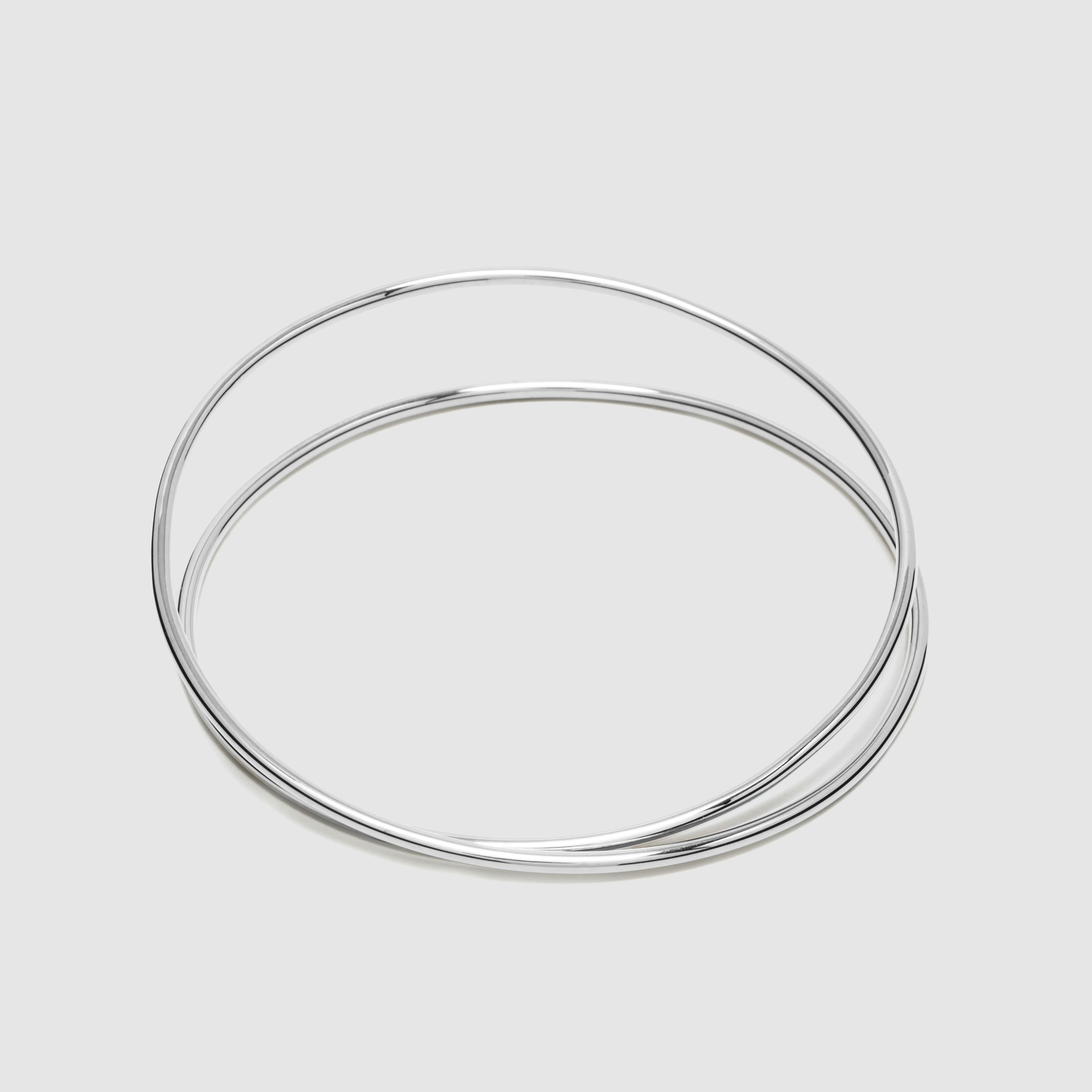 Jonc Fermé Spirale 2.0 Argent