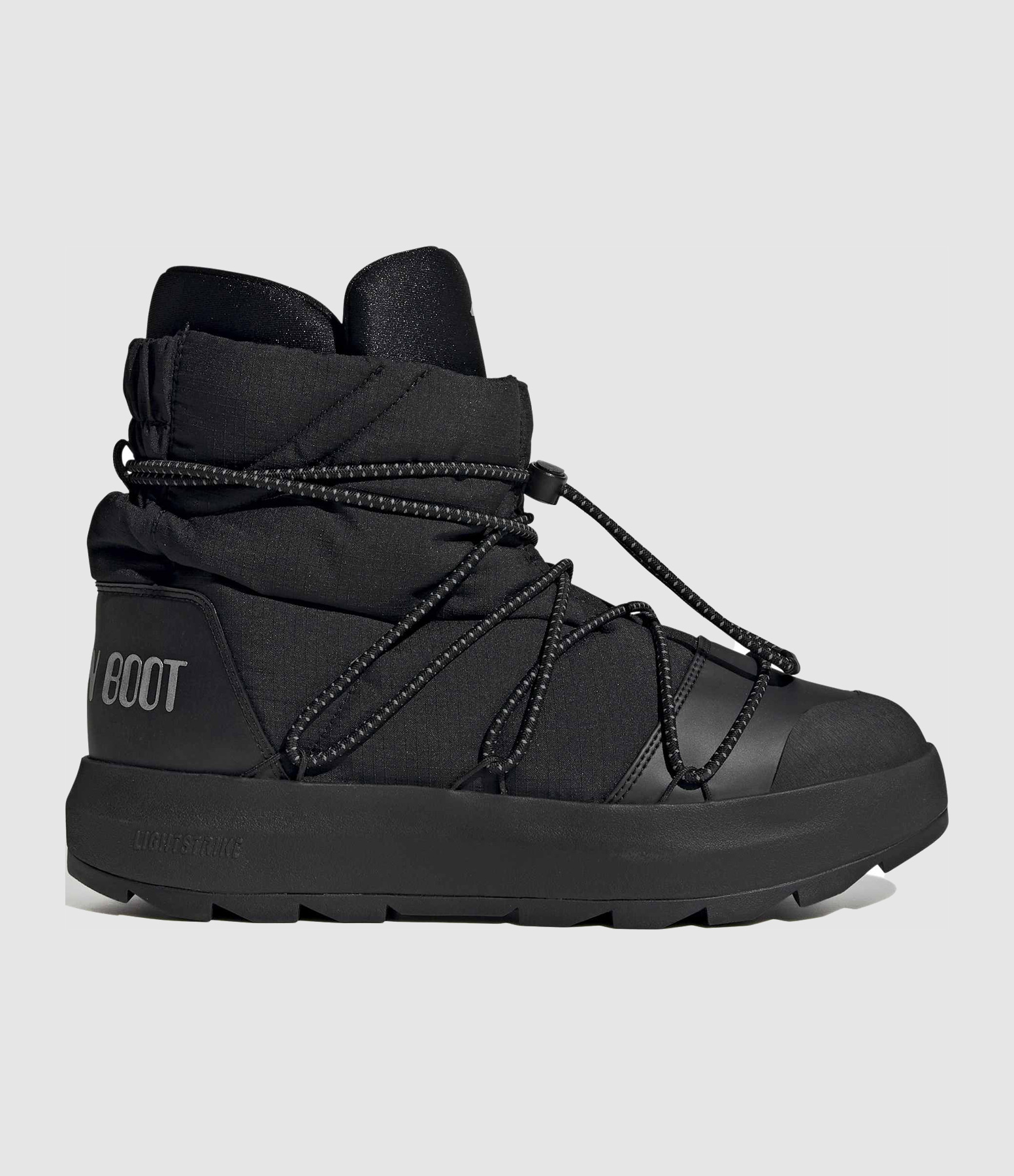 Bottines Ace Cblack Cblack Msilve, Collaboration Adidas x Moonboot