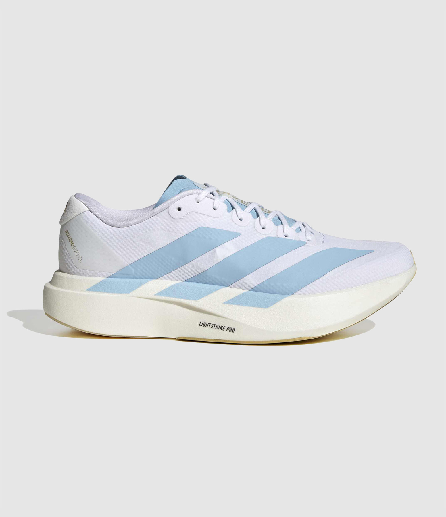 Baskets Adizero Evo Sl Woven M Ftwr White/Clear Blue/Matte Gold