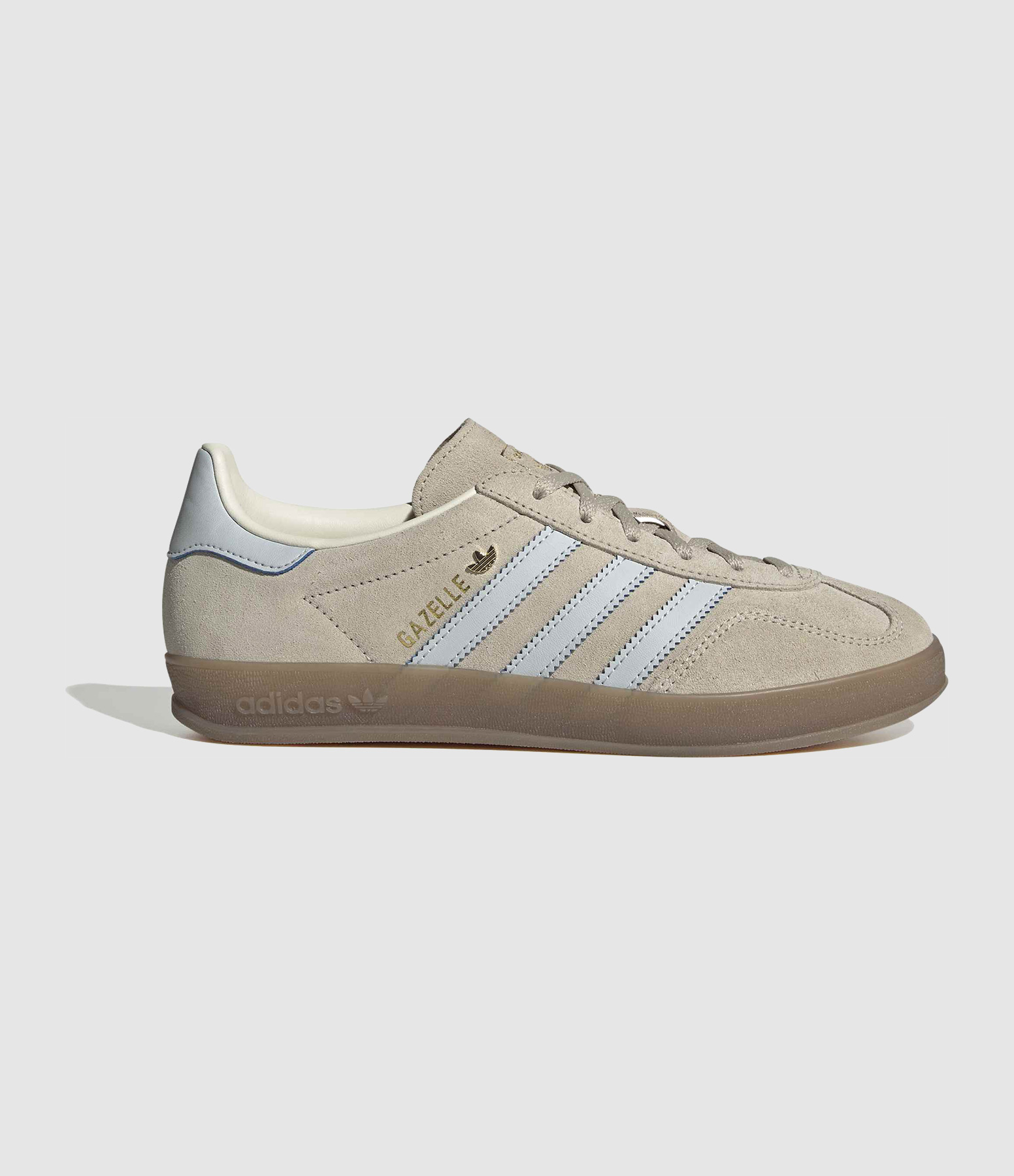 Baskets Gazelle Indoor W Wonder Beige/Halo Blue/Gum5