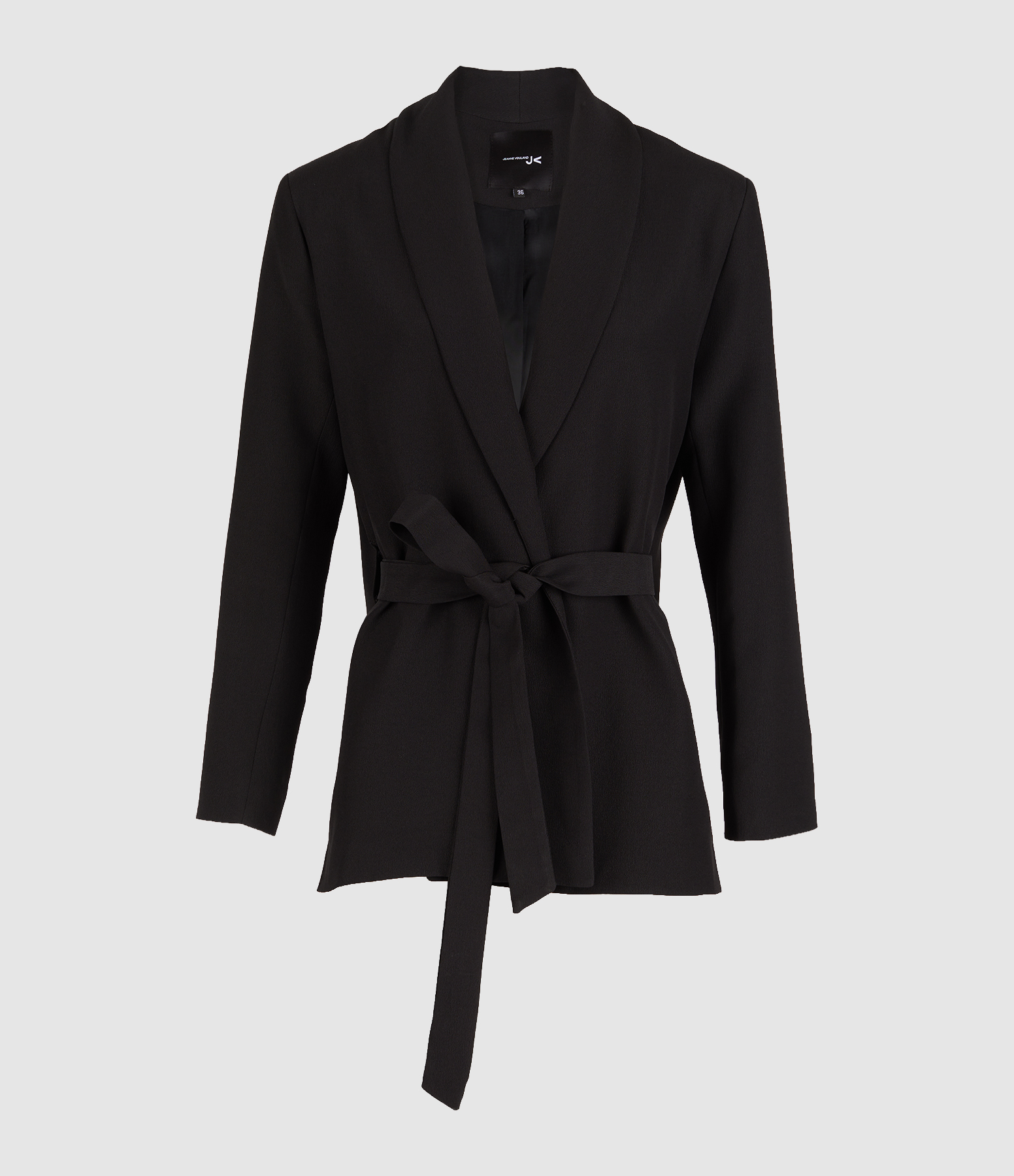 Blazer Reno Ceinturée Noir
