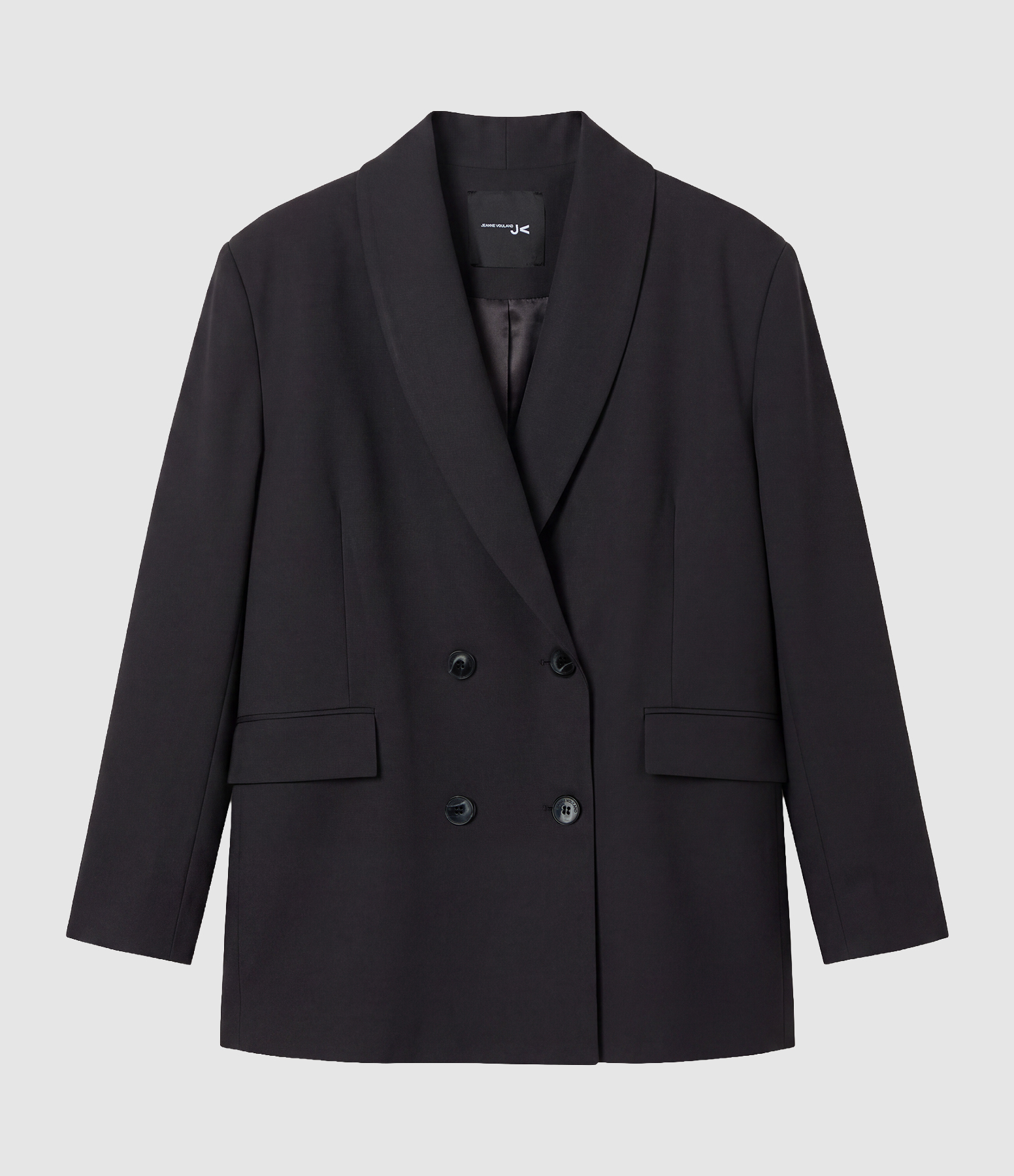 Blazer Rosali Dos Croisé Noir