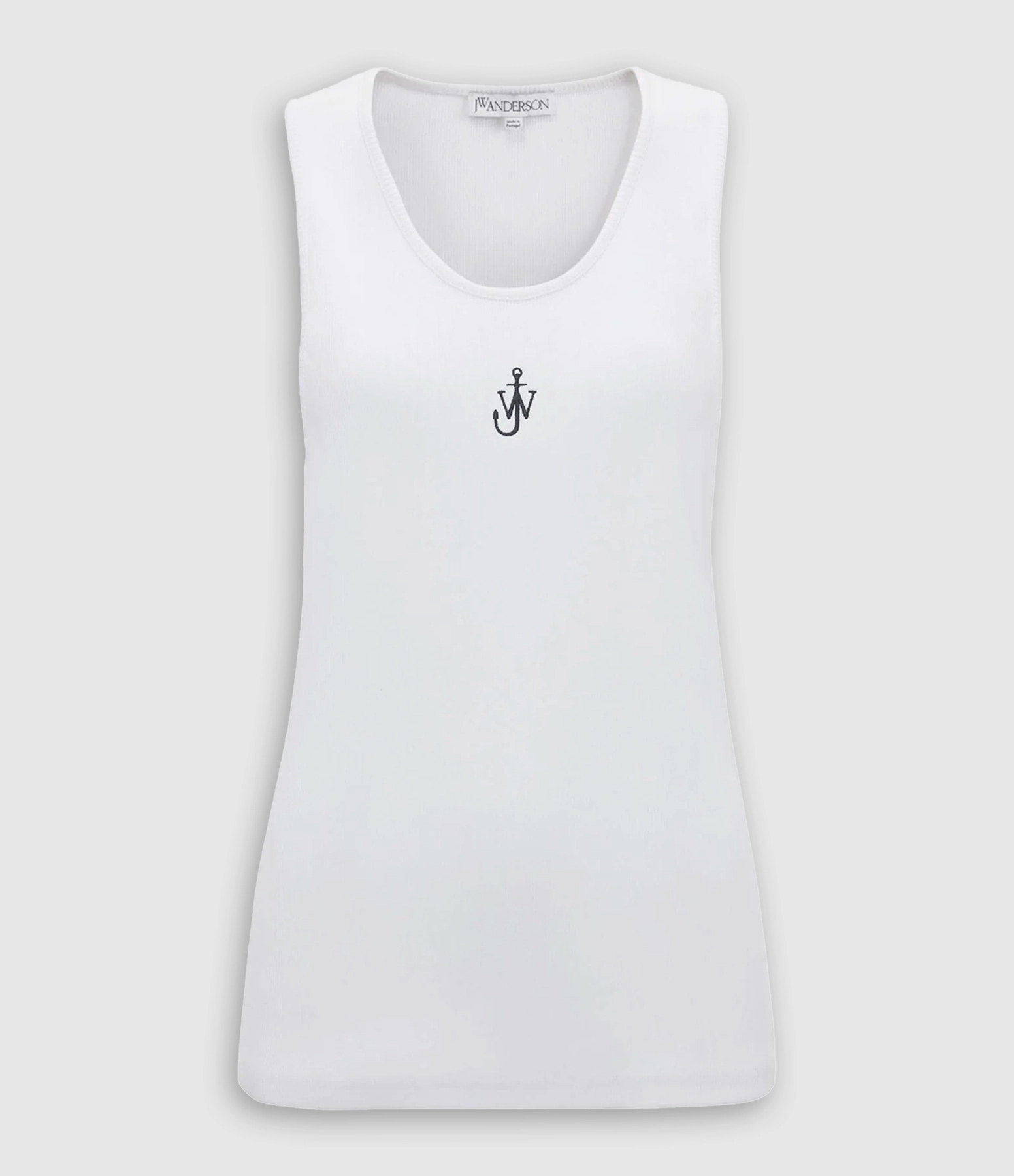 Débardeur Anchor Embroidery White