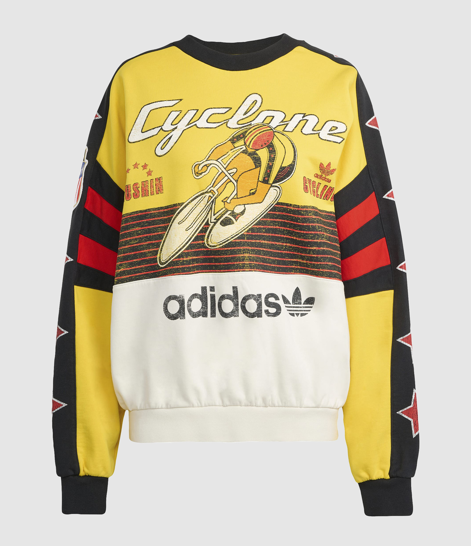 Sweatshirt Col Rond Eqtyel Clowhi Black