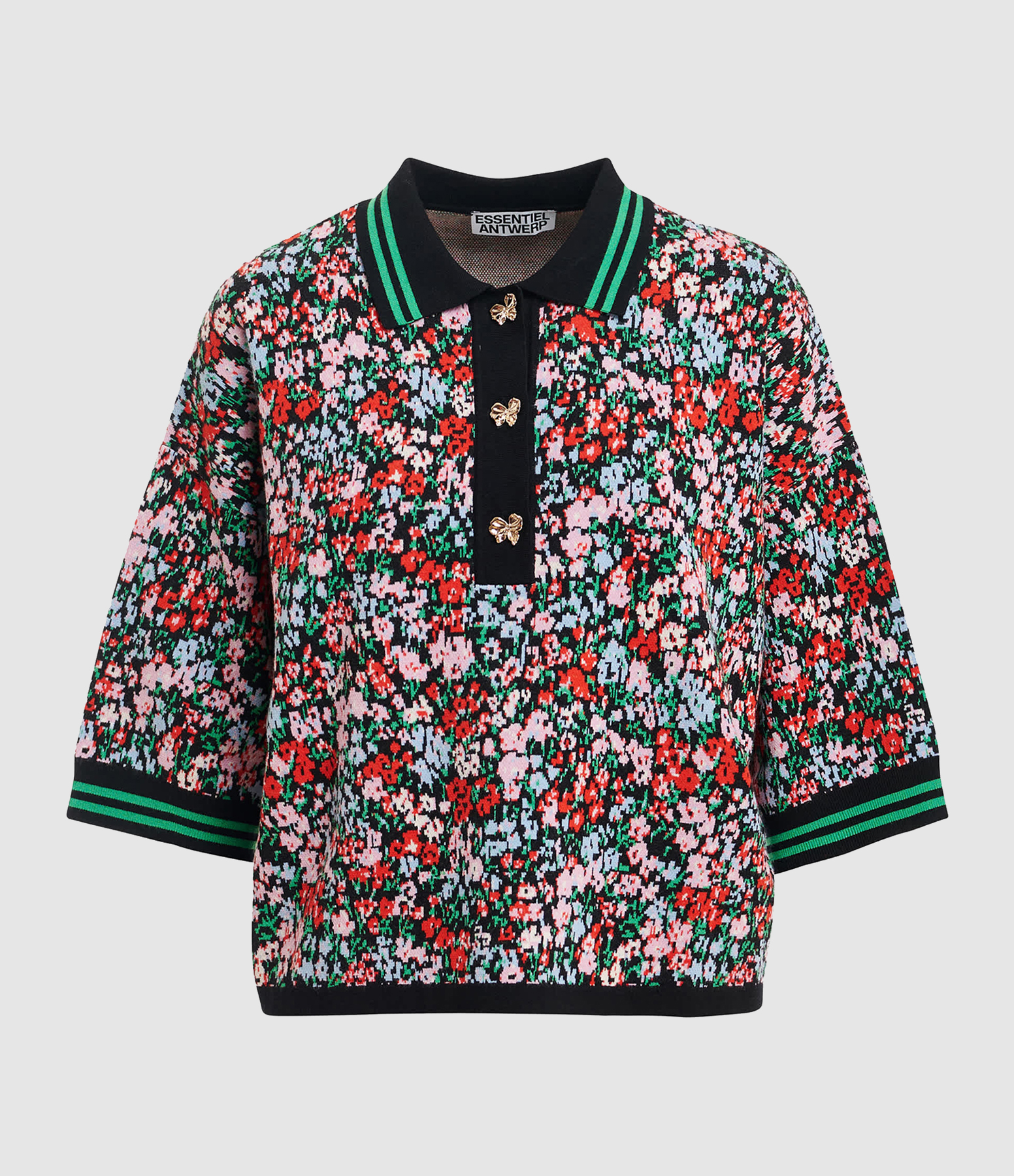 Tee Shirt Kartos Vert Multicolore