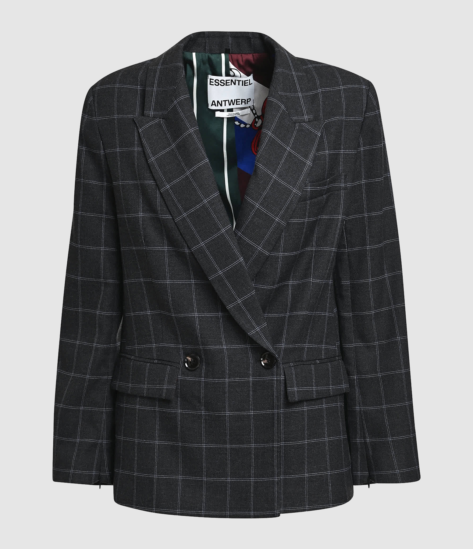 Blazer Kendra Gris Blanc Cassé