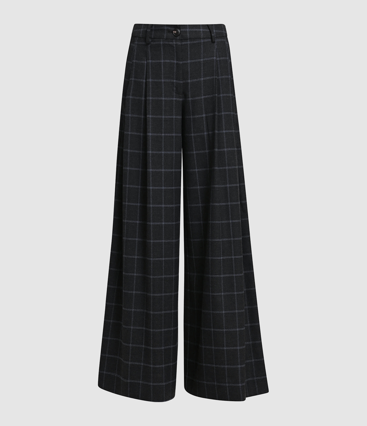 Pantalon Kollection Blanc Cassé Gris Foncé