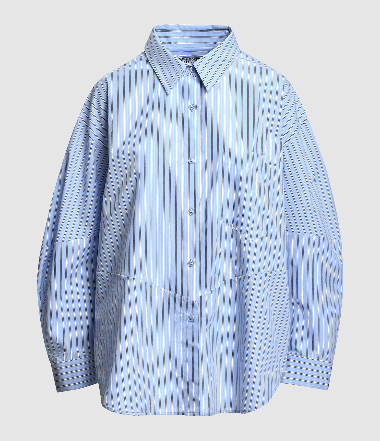 Chemise Kreative Noir Bleu Clair
