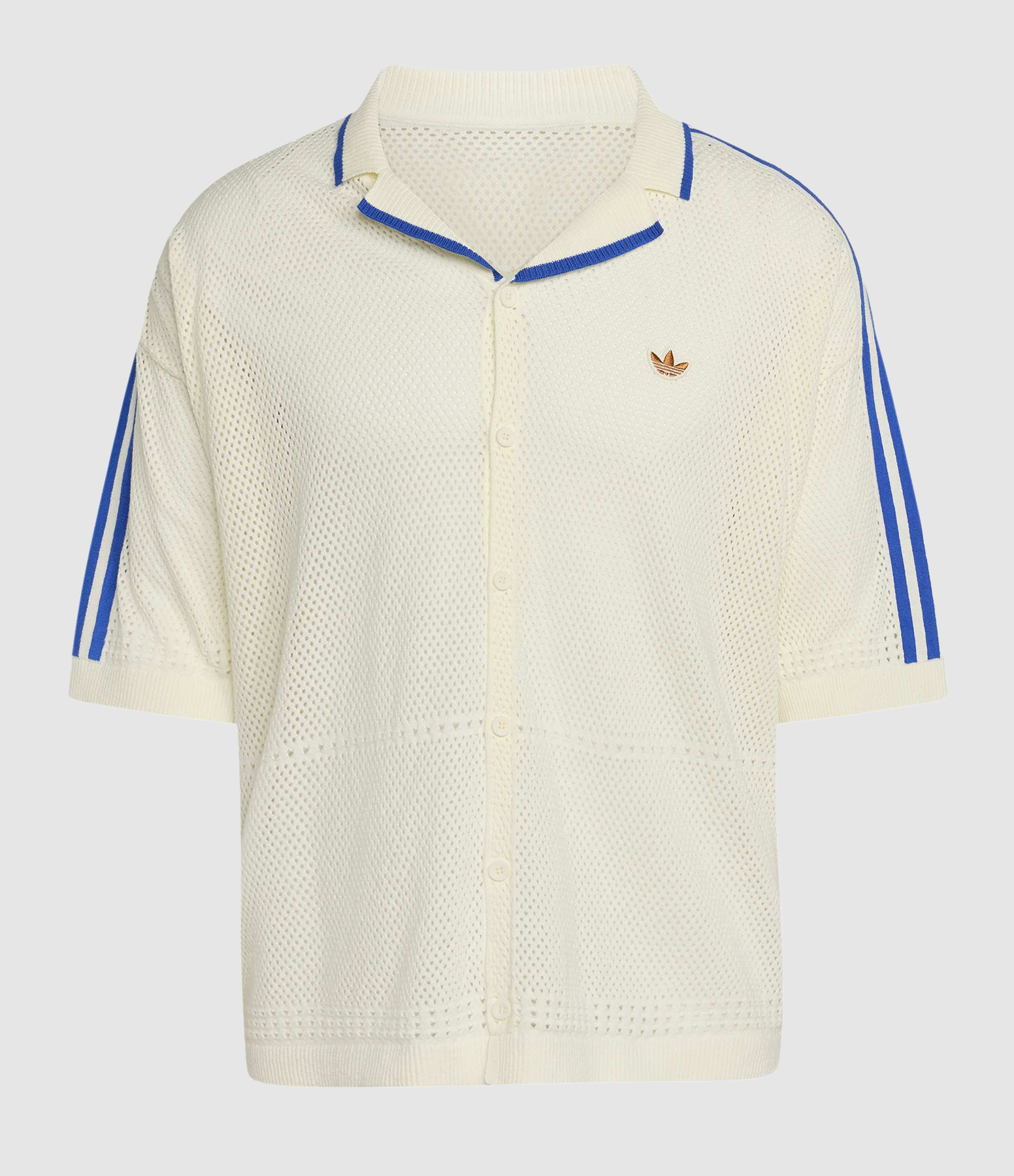 Chemise Knitted Shirt Off White, Capsule Summer Glow