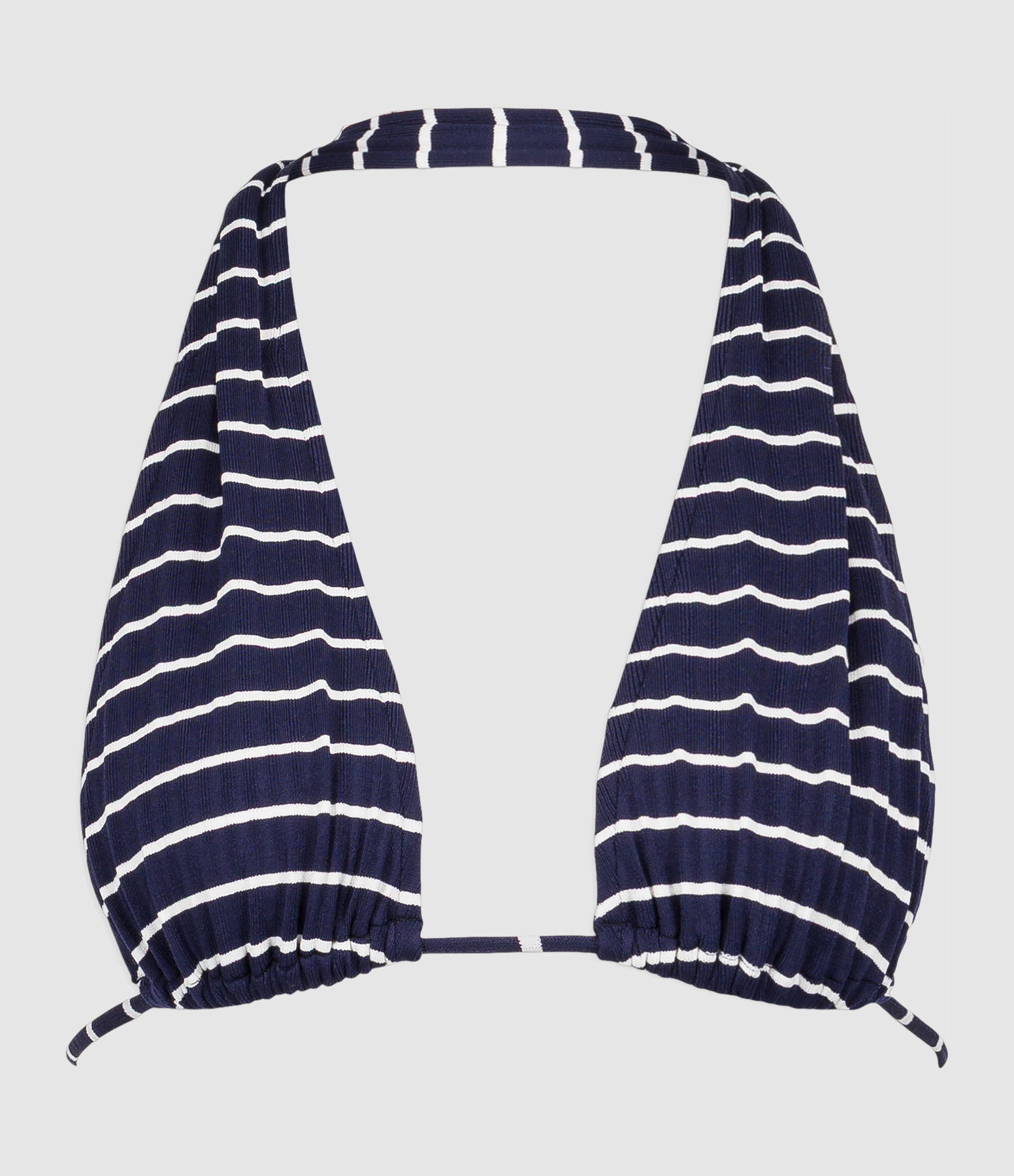 Haut de Maillot L'Idéal Rayé Marine