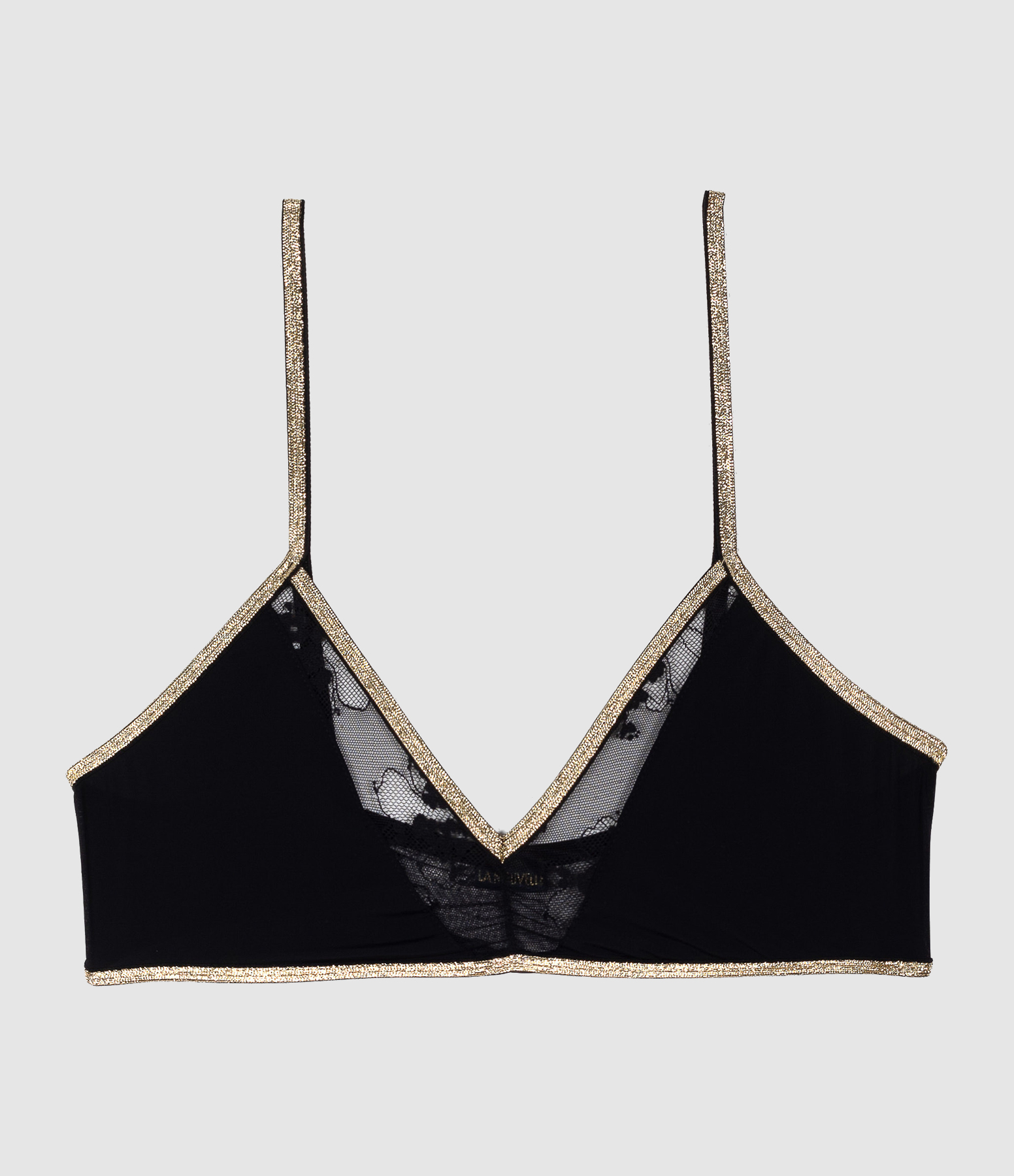 Brassière Georgia Bi Matières Black Lace