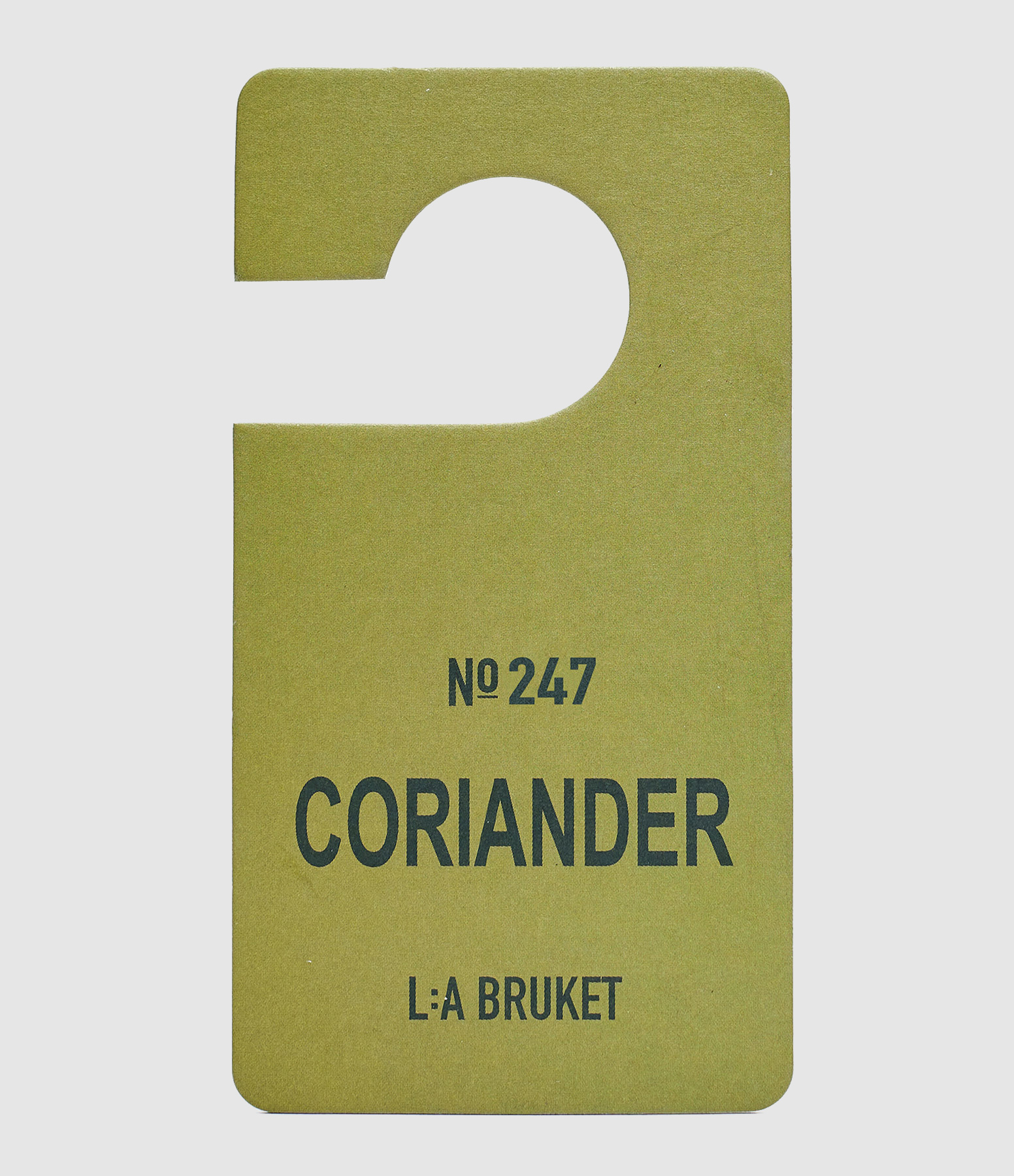 Étiquette Parfumée N°247 Coriandre