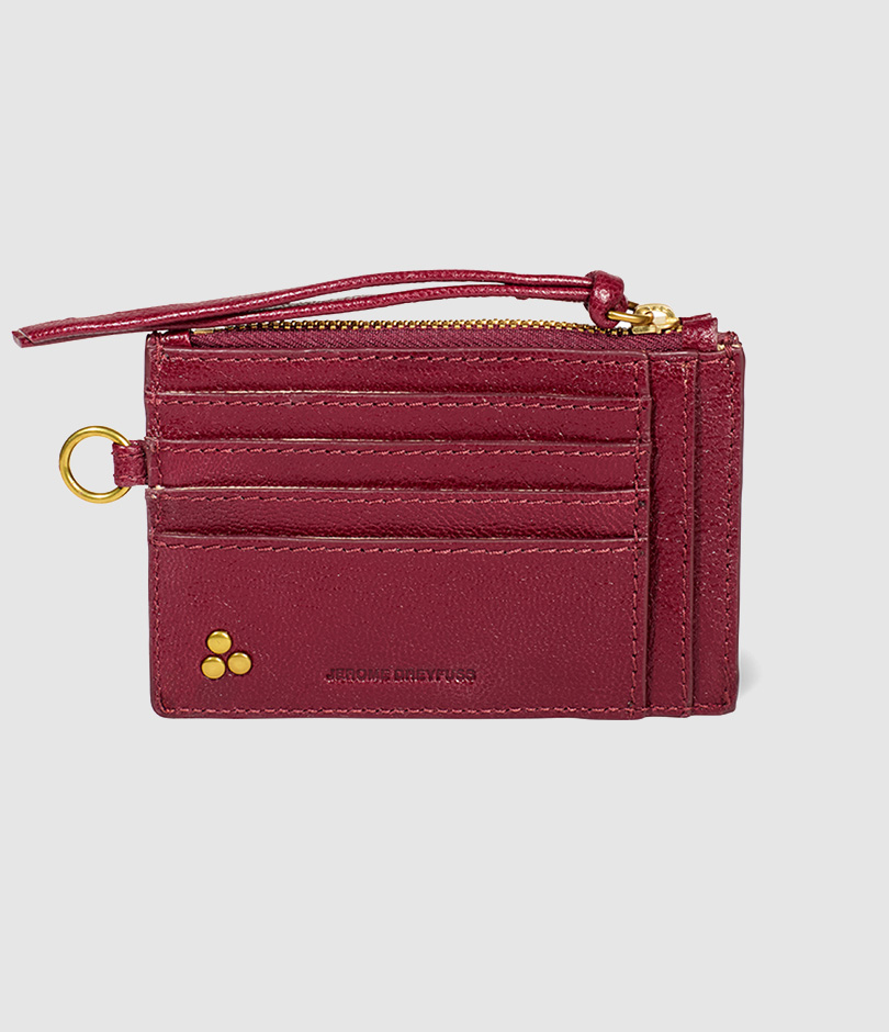 Porte-cartes Lucky Bordeaux