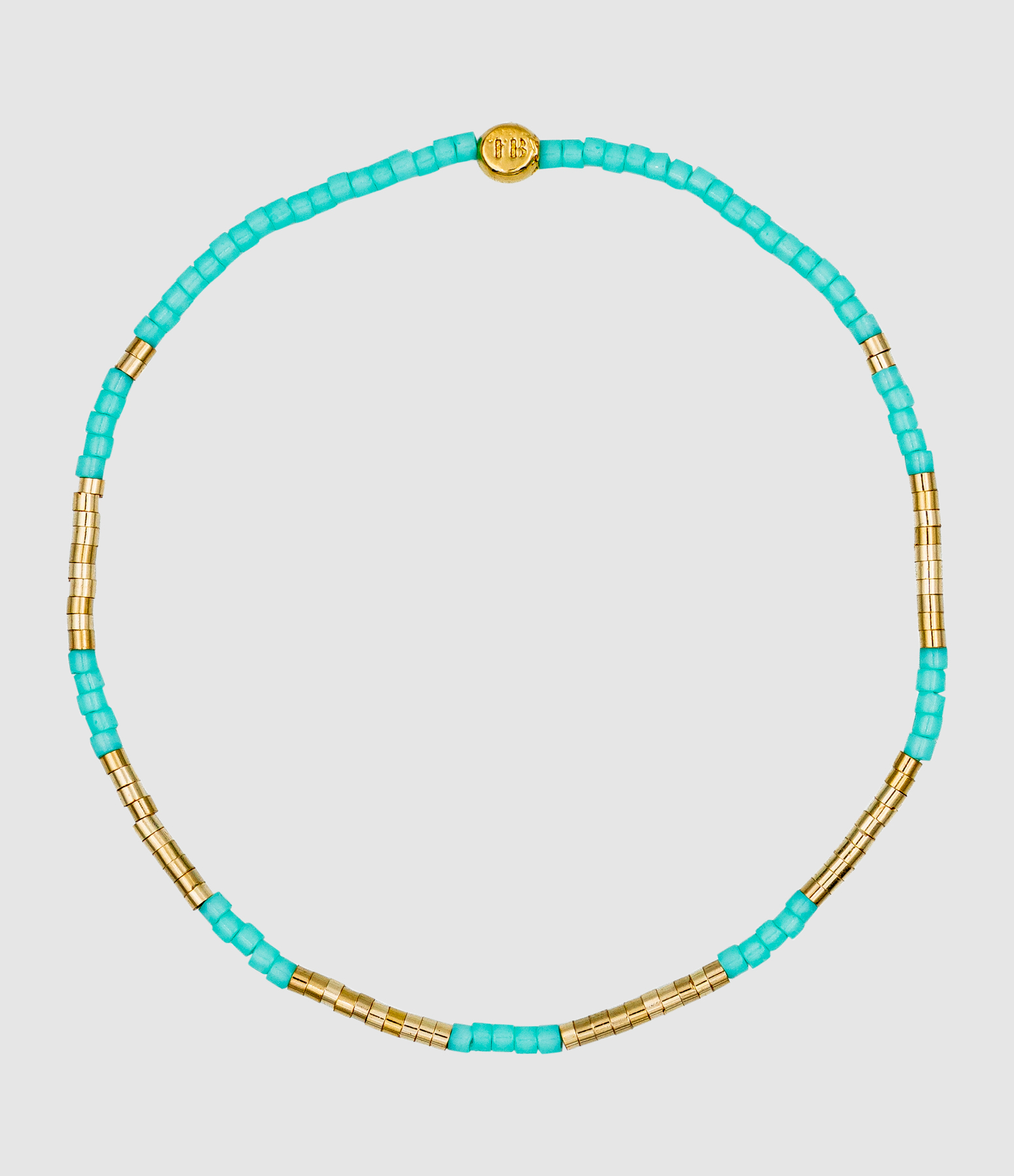Bracelet 1 Tour 1 Tour Ultra Fin Turquoise 16 cm, Exclu Lulli