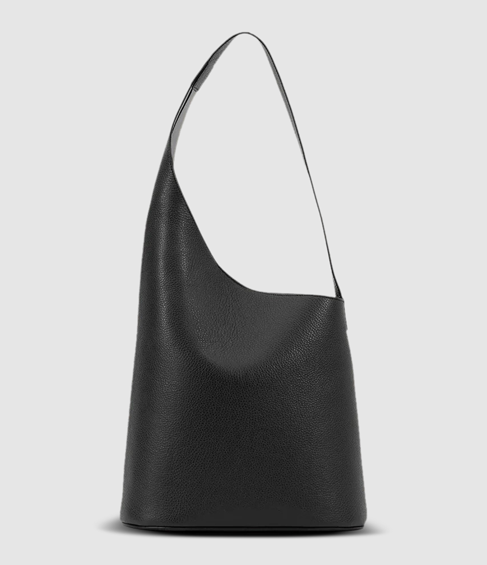 Sac Lune Tote Grain Black