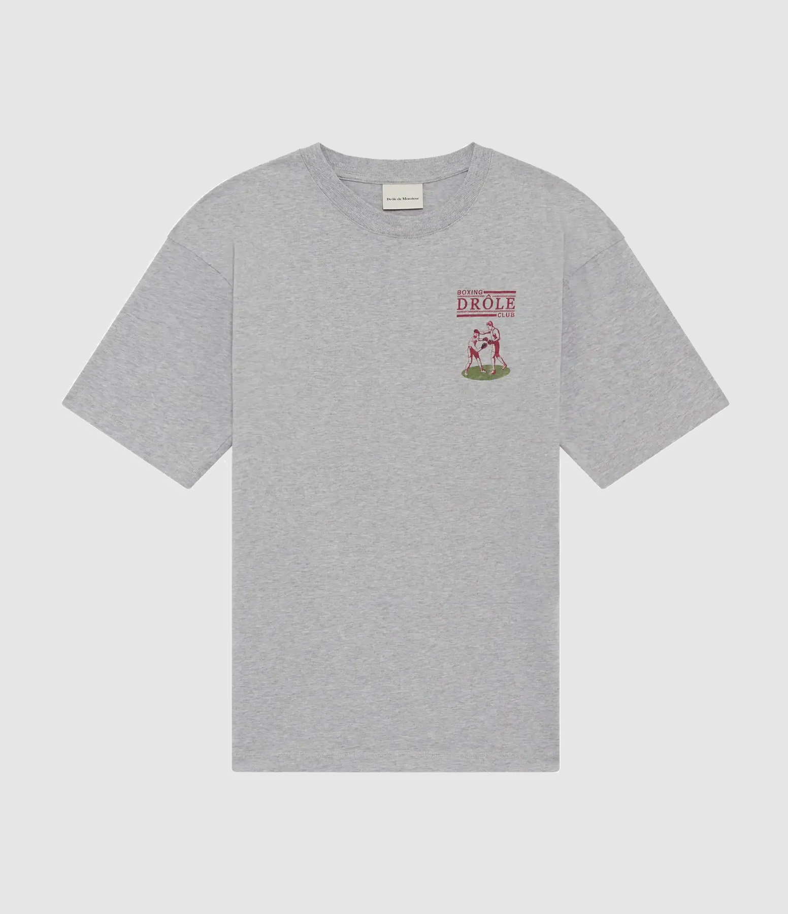 T-Shirt Drôle Boxers Heather Grey