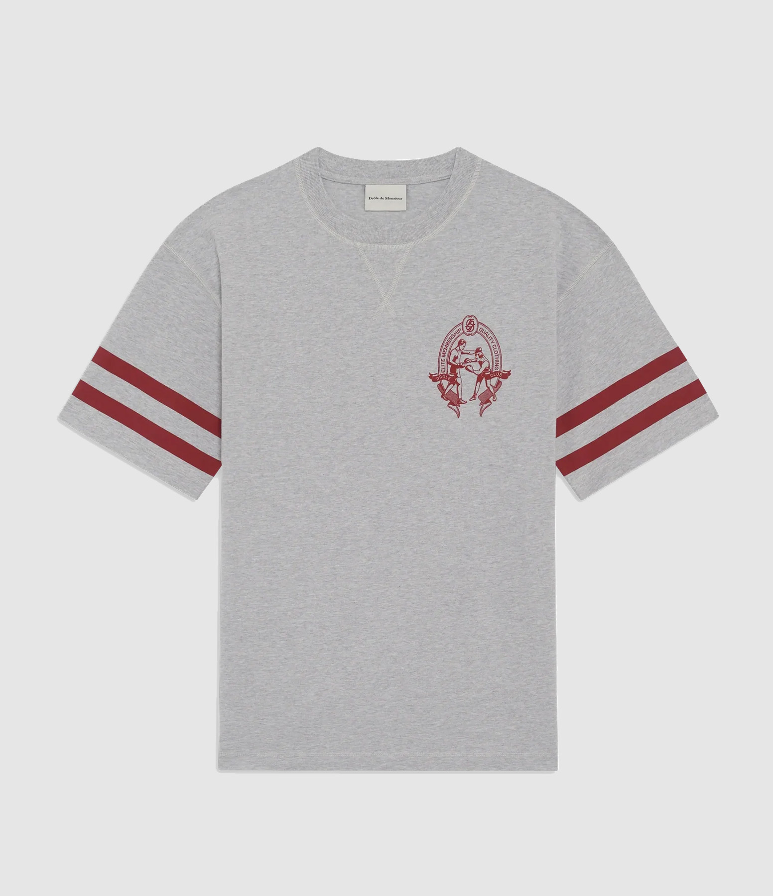 T-Shirt Boxers Heather Grey