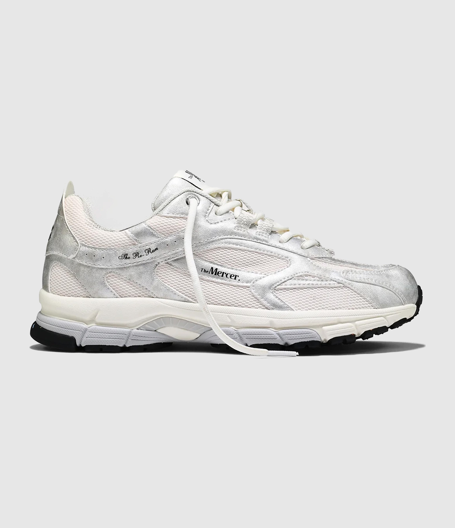 Baskets Re-Run Metallic Silver