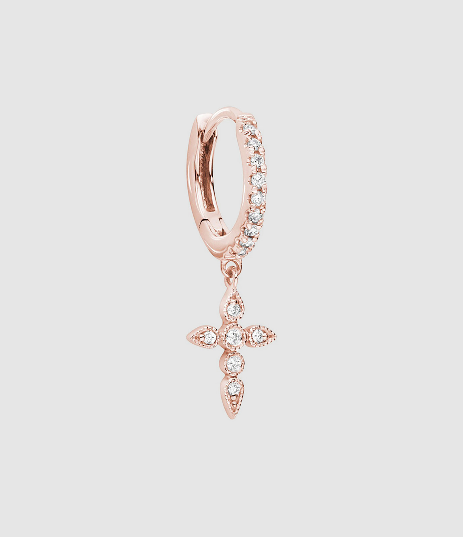 Mini Créole Céleste Or Diamants (vendue à l'unité)