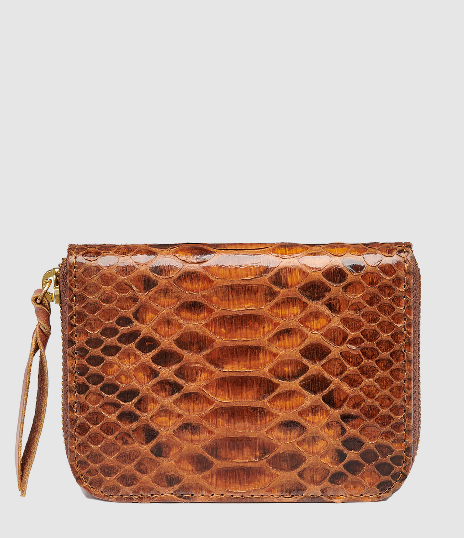 Porte-monnaie Mini Bob Python Moka