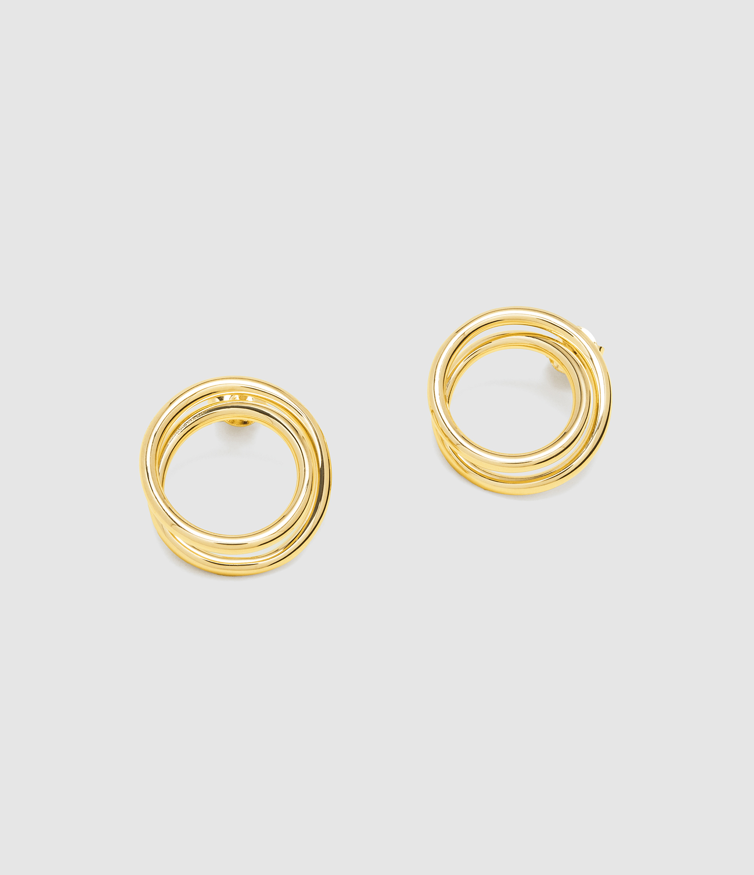 Boucles d'oreilles Mini Spirale Vermeil