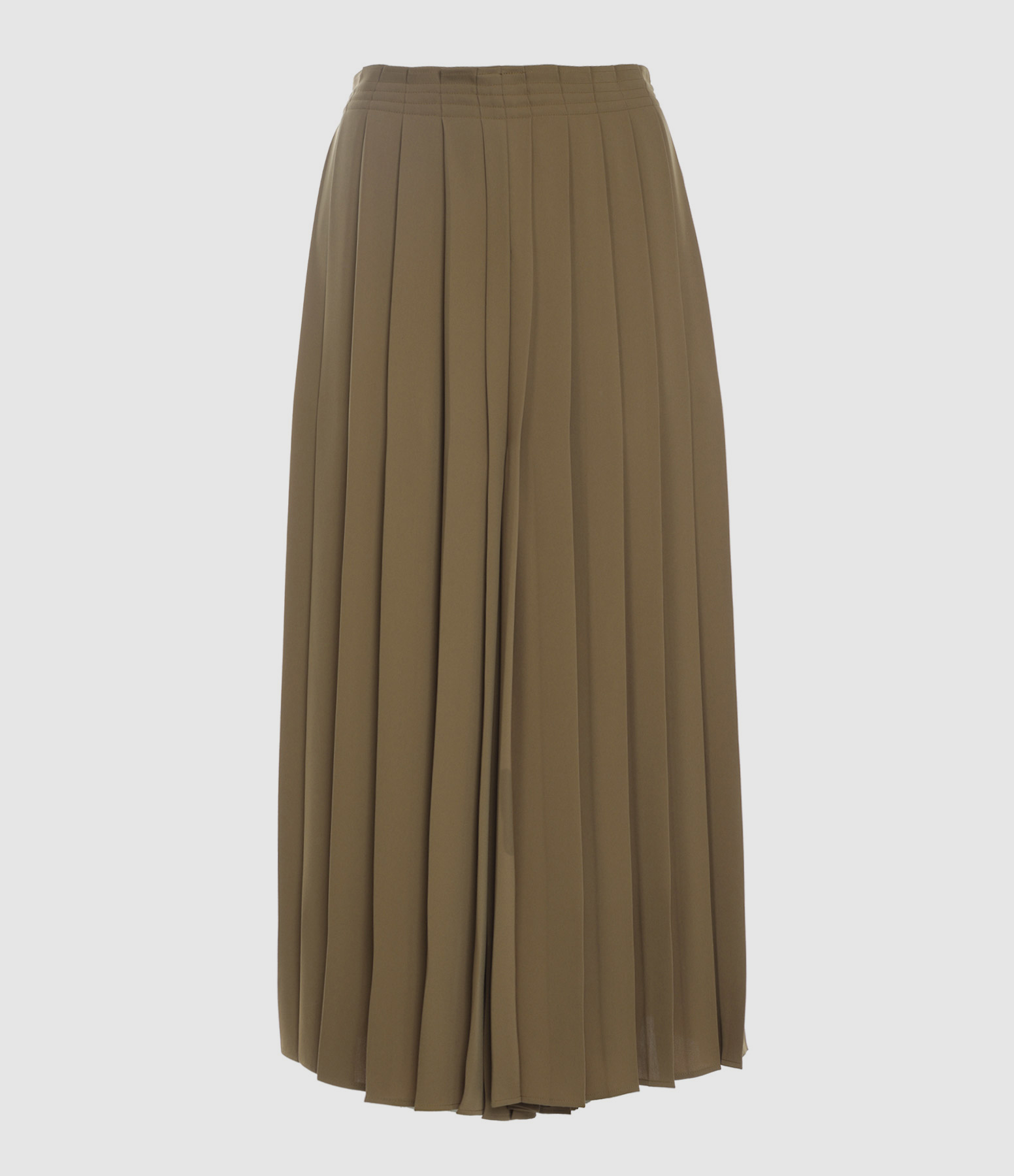 Jupe Culotte Plissée Taupe