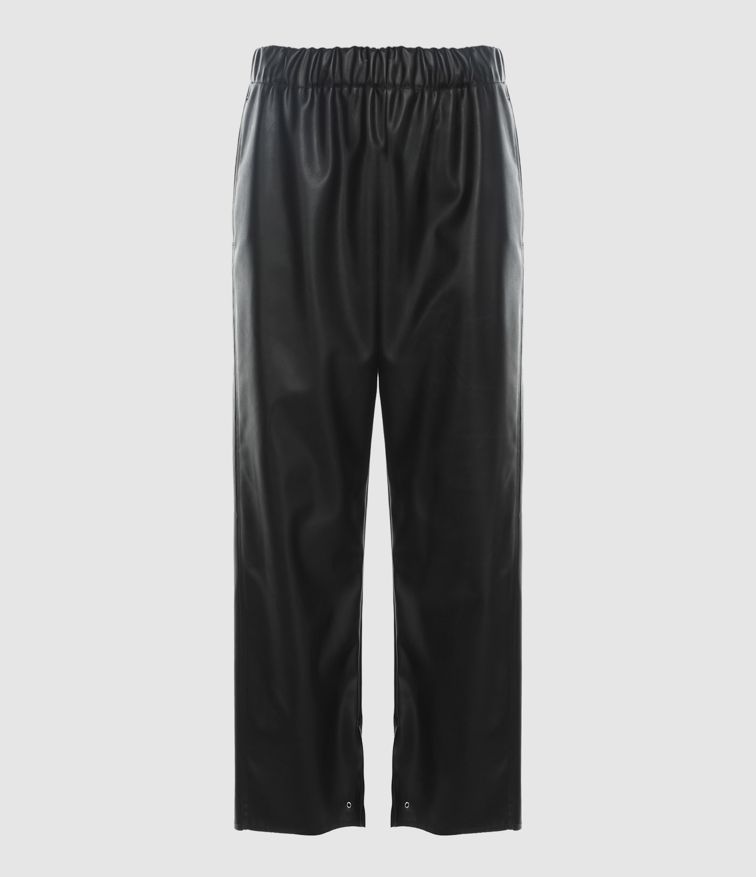 Pantalon Simili Cuir Noir