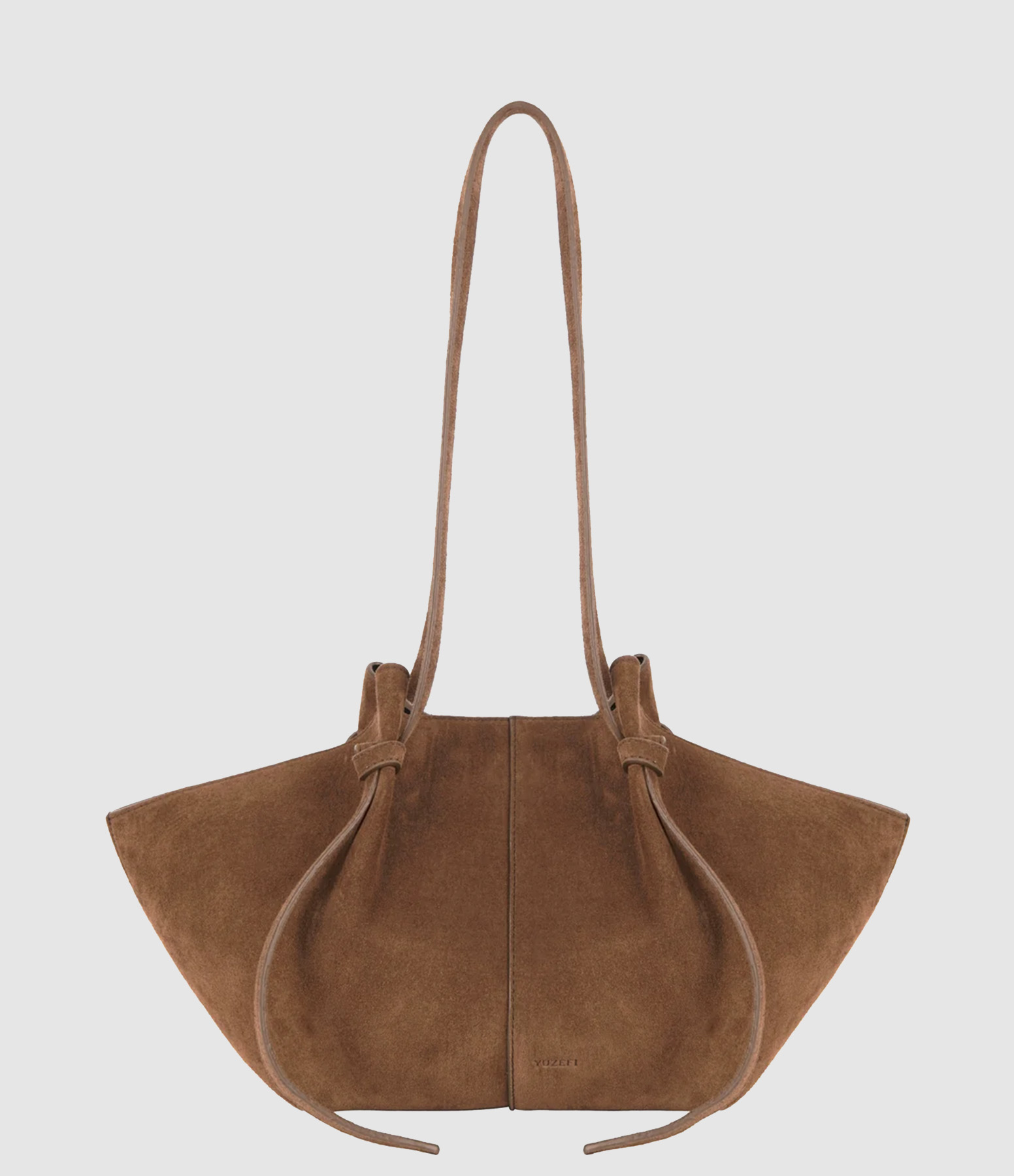 Sac Mochi Suédé Cognac