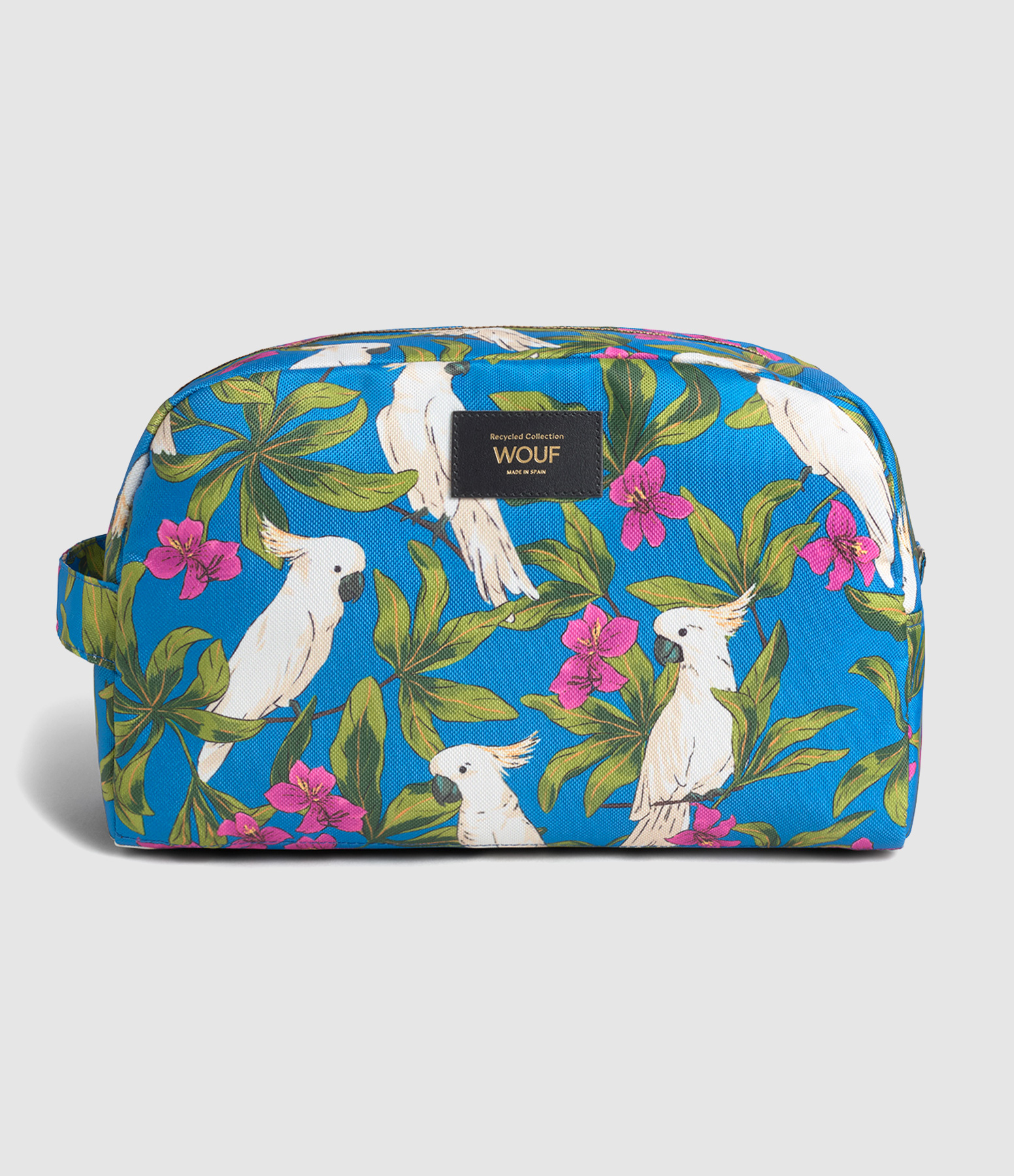 Grande Trousse de Toilette Gaia Bleu