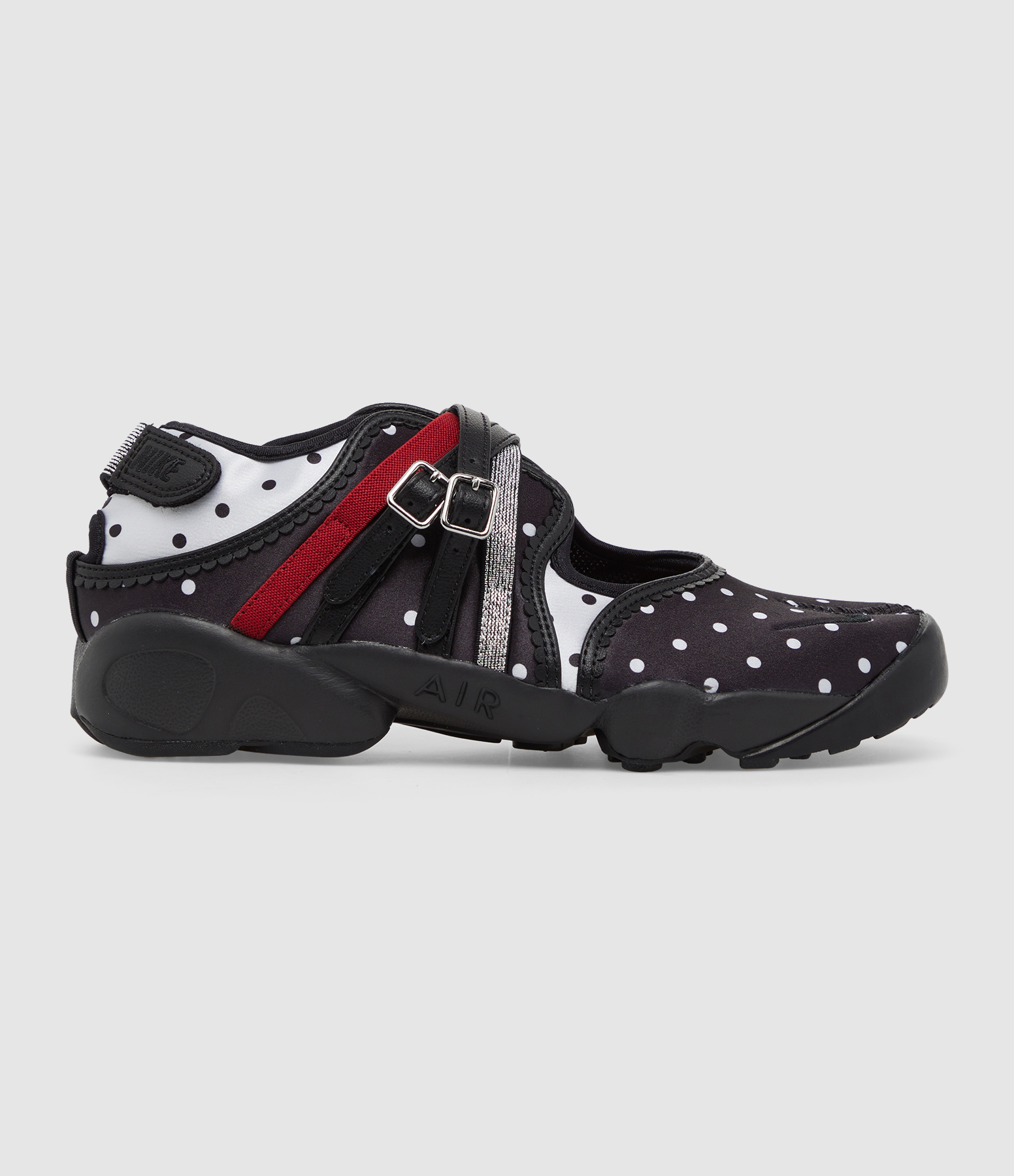 Baskets Air Rift Black/Black-Black-Metallic Silver-Univ Red-White