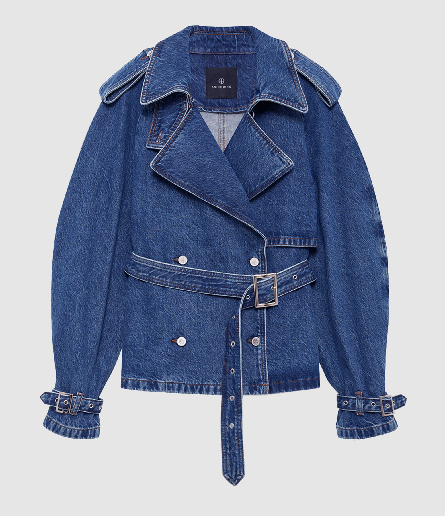 Trench Pascale Clean Indigo